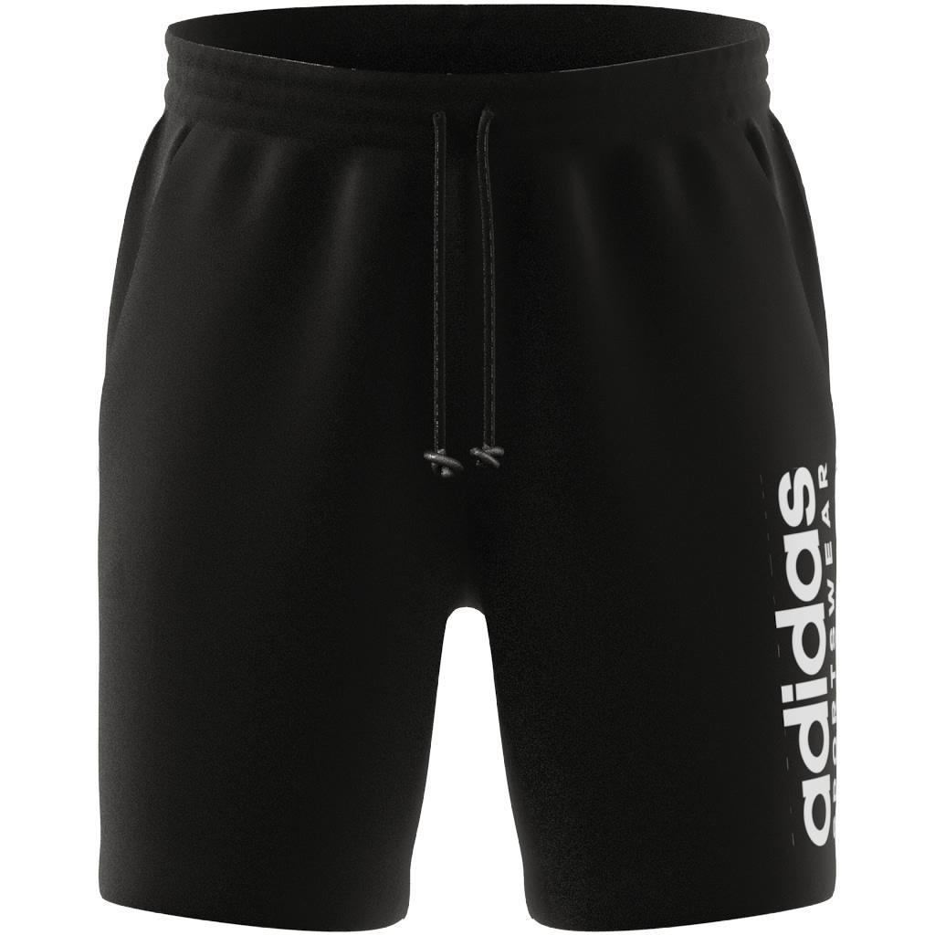 All SZN Fleece Graphic Shorts, Black, , large image number 6