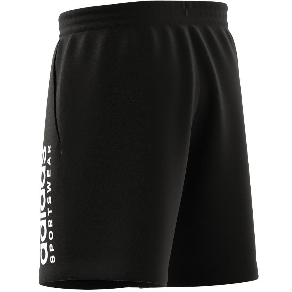 All SZN Fleece Graphic Shorts, Black, , large image number 7