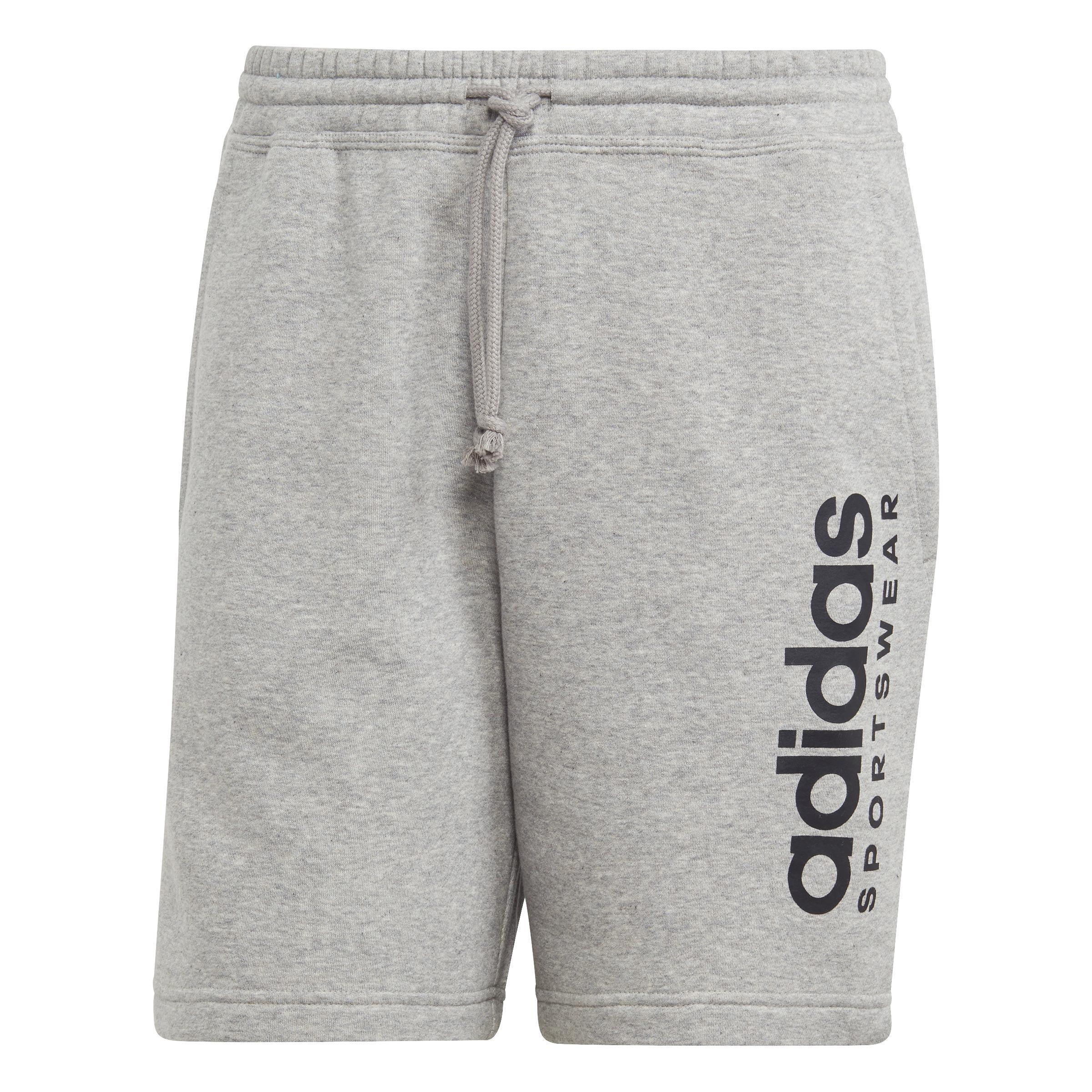 All Szn Fleece Graphic Shorts, Grey, , large image number 0