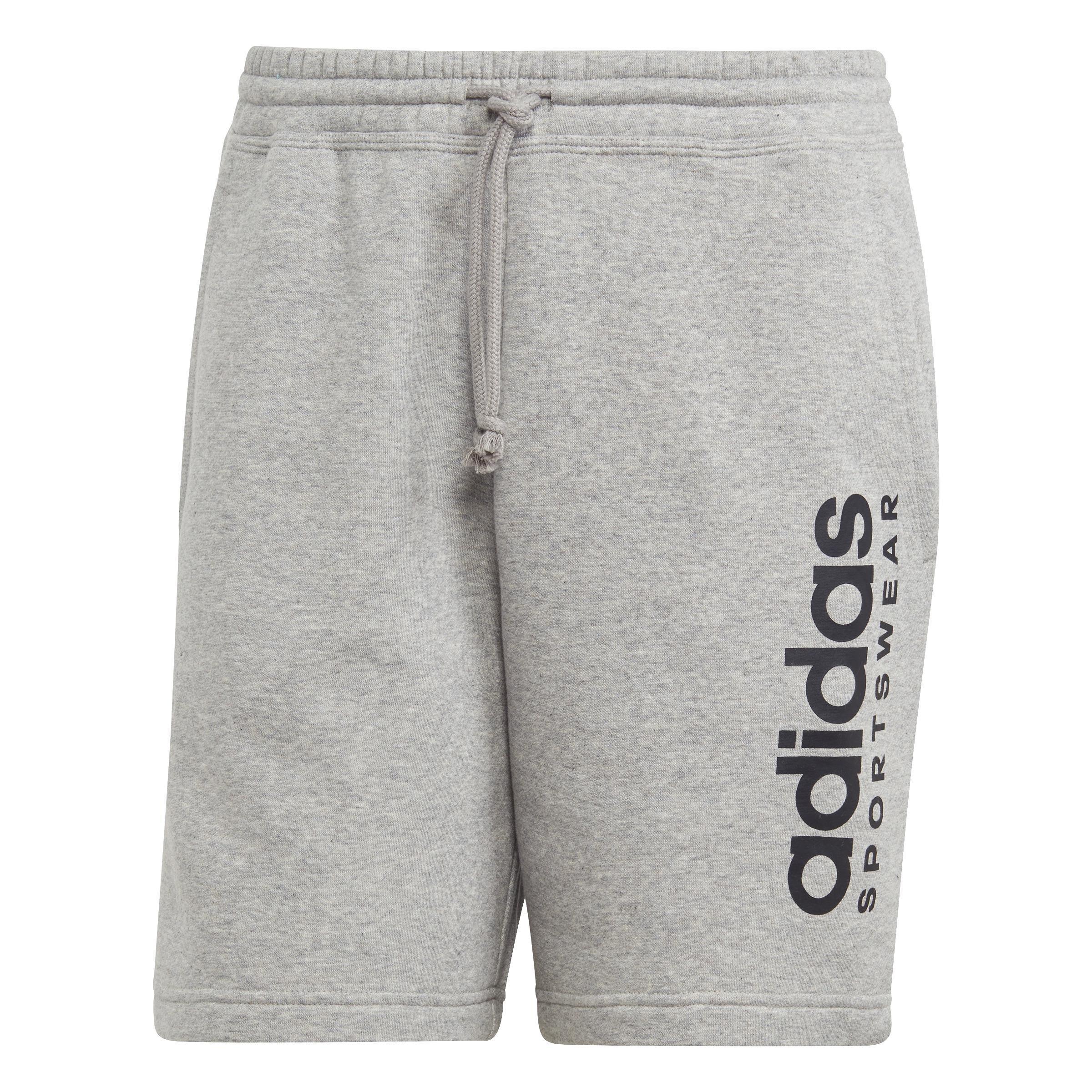 All Szn Fleece Graphic Shorts, Grey, A901_ONE, medium
