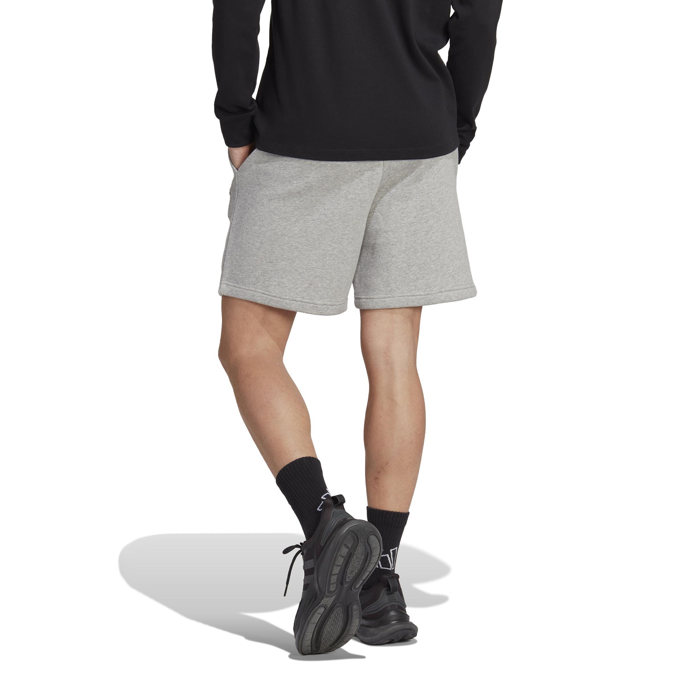 All Szn Fleece Graphic Shorts, Grey, A901_ONE, medium