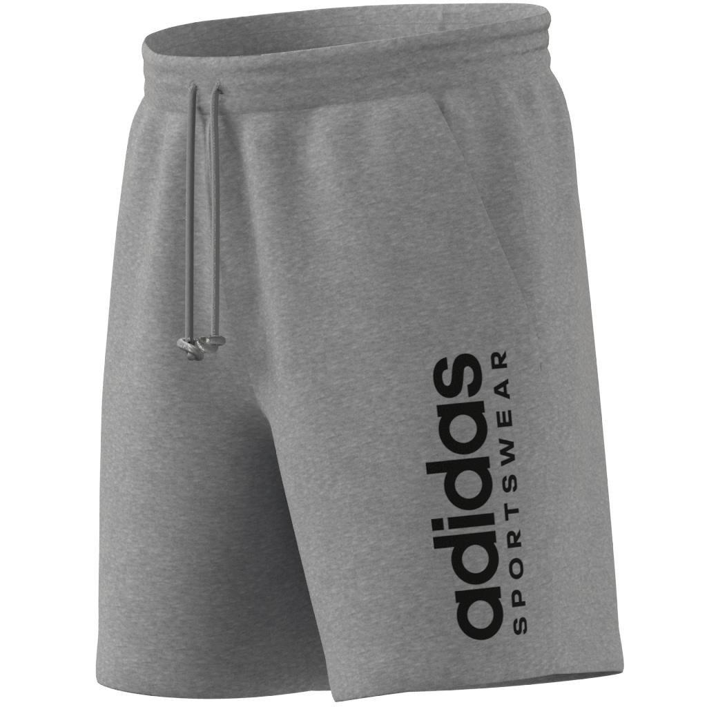 All Szn Fleece Graphic Shorts, Grey, , large image number 7