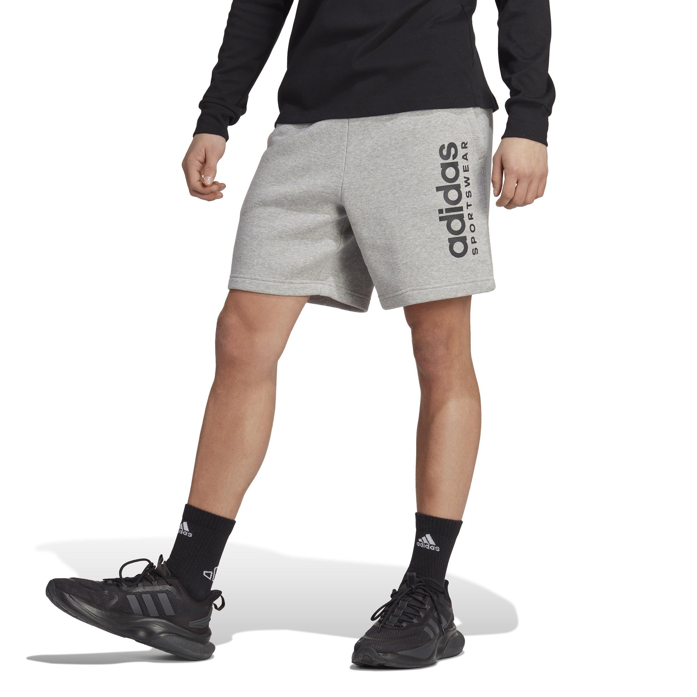All Szn Fleece Graphic Shorts, Grey, , large image number 14