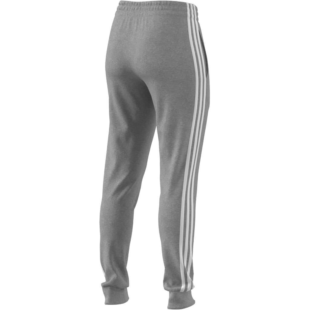 Essentials 3-Stripes French Terry Cuffed Joggers, Grey, A901_ONE, large image number 5