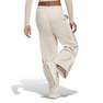 Women Essentials 3-Stripes French Terry Wide Joggers, Baige, A901_ONE, thumbnail image number 2