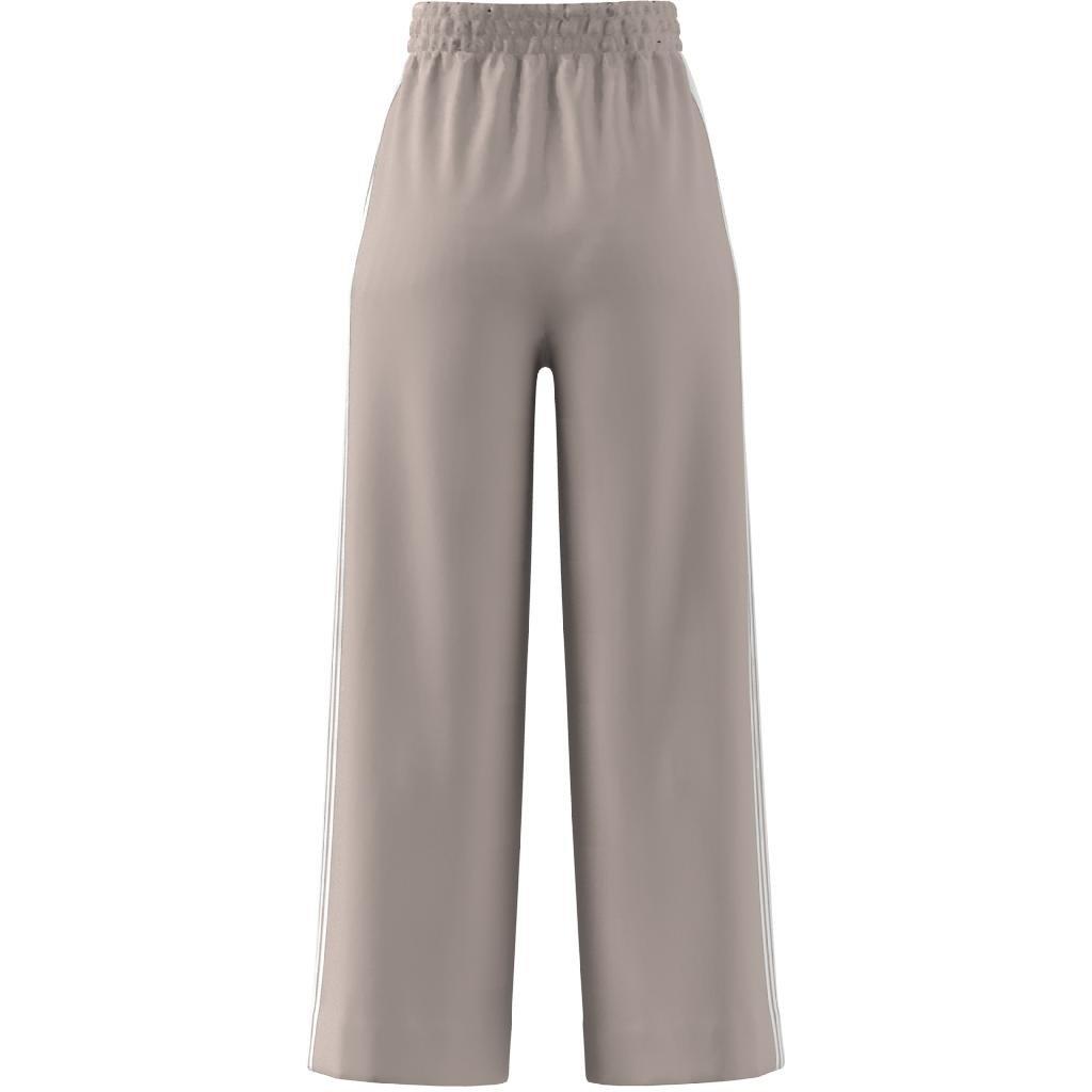 Essentials 3-Stripes French Terry Wide Joggers, Pink, A901_ONE, large image number 6