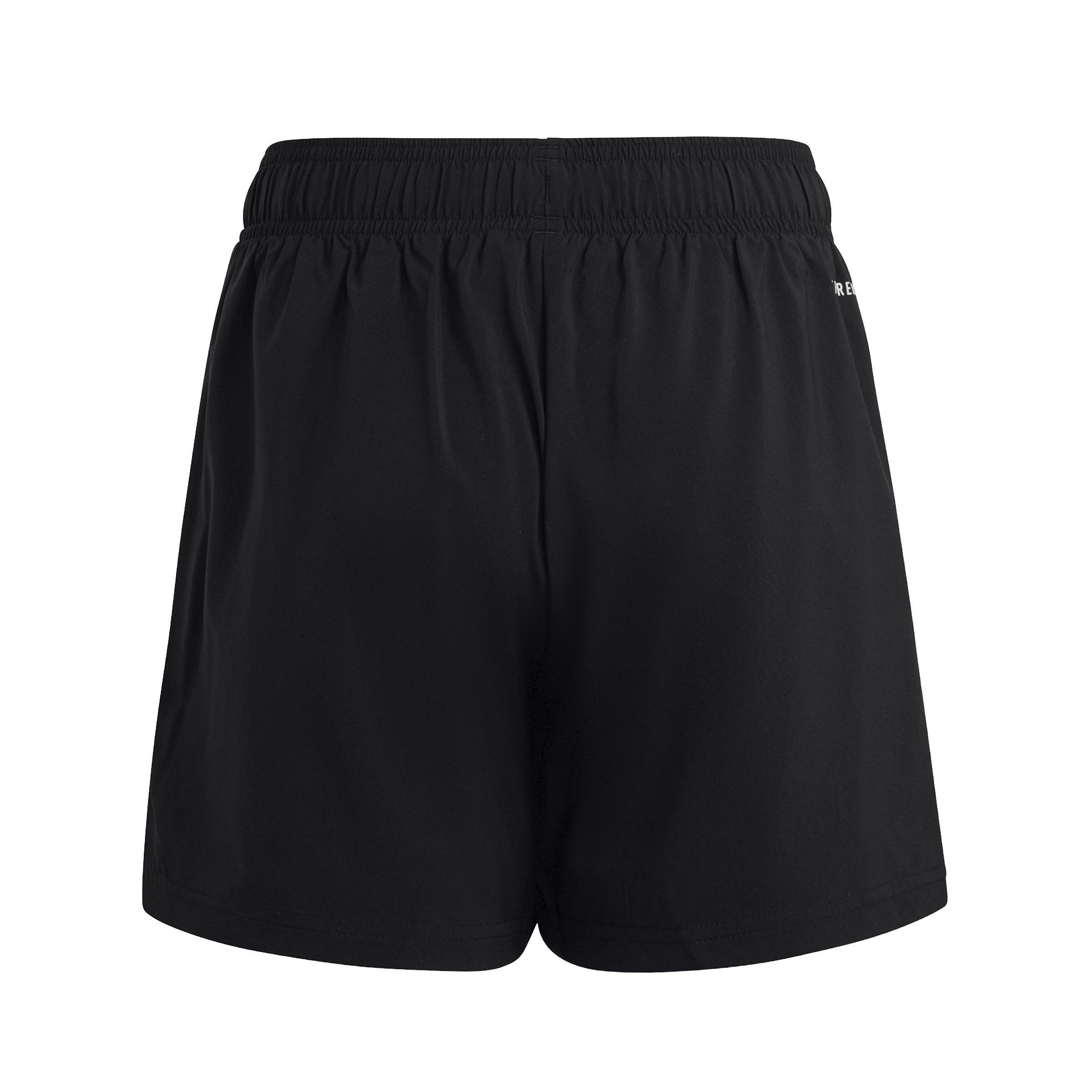 Unisex Kids Essentials Small Logo Chelsea Shorts, Black, A901_ONE, large image number 2