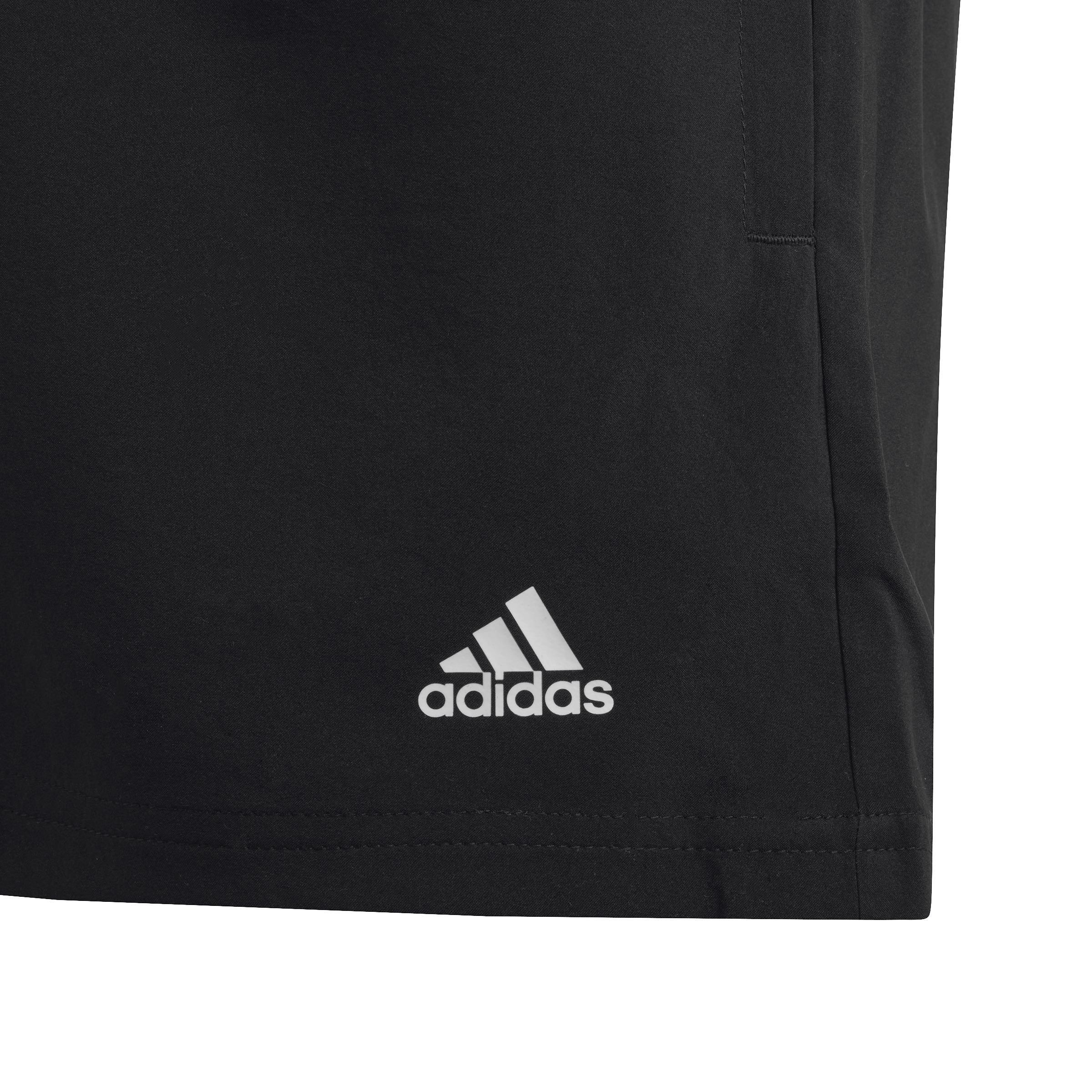 Unisex Kids Essentials Small Logo Chelsea Shorts, Black, A901_ONE, large image number 4