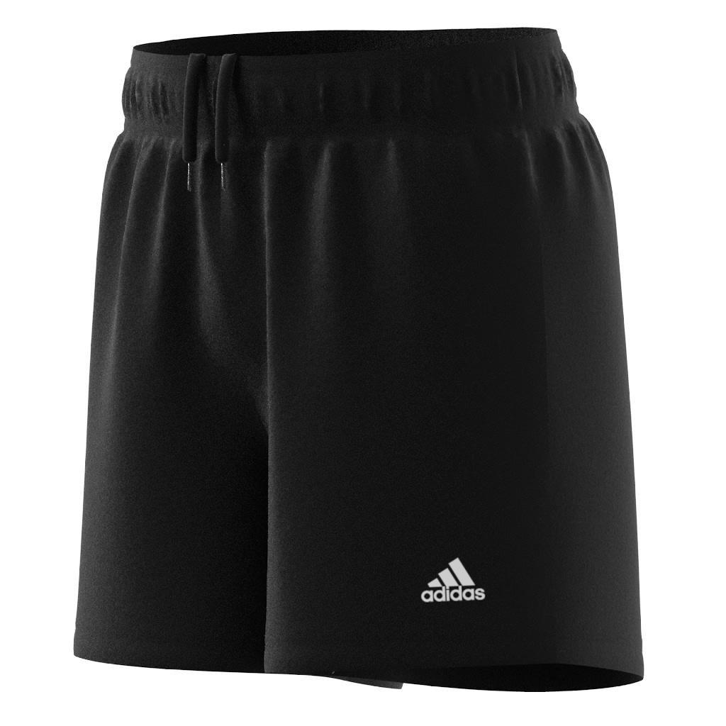 Unisex Kids Essentials Small Logo Chelsea Shorts, Black, A901_ONE, large image number 7
