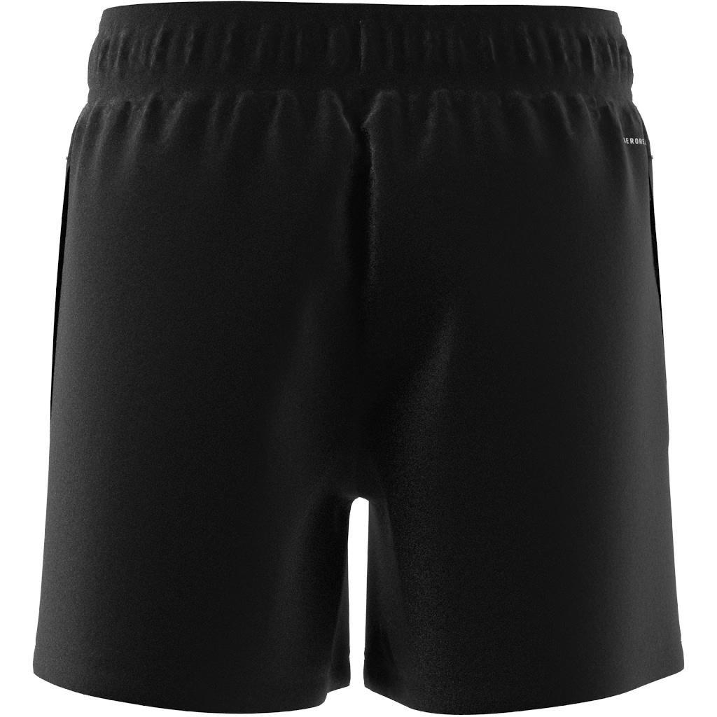 Unisex Kids Essentials Small Logo Chelsea Shorts, Black, A901_ONE, large image number 8