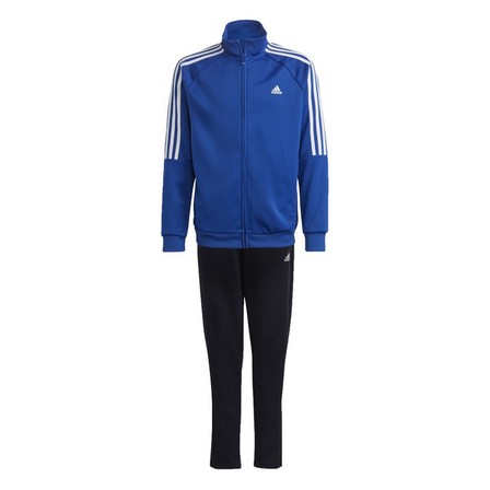 Kids Boys Sereno Tracksuit, Blue, A901_ONE, large image number 0