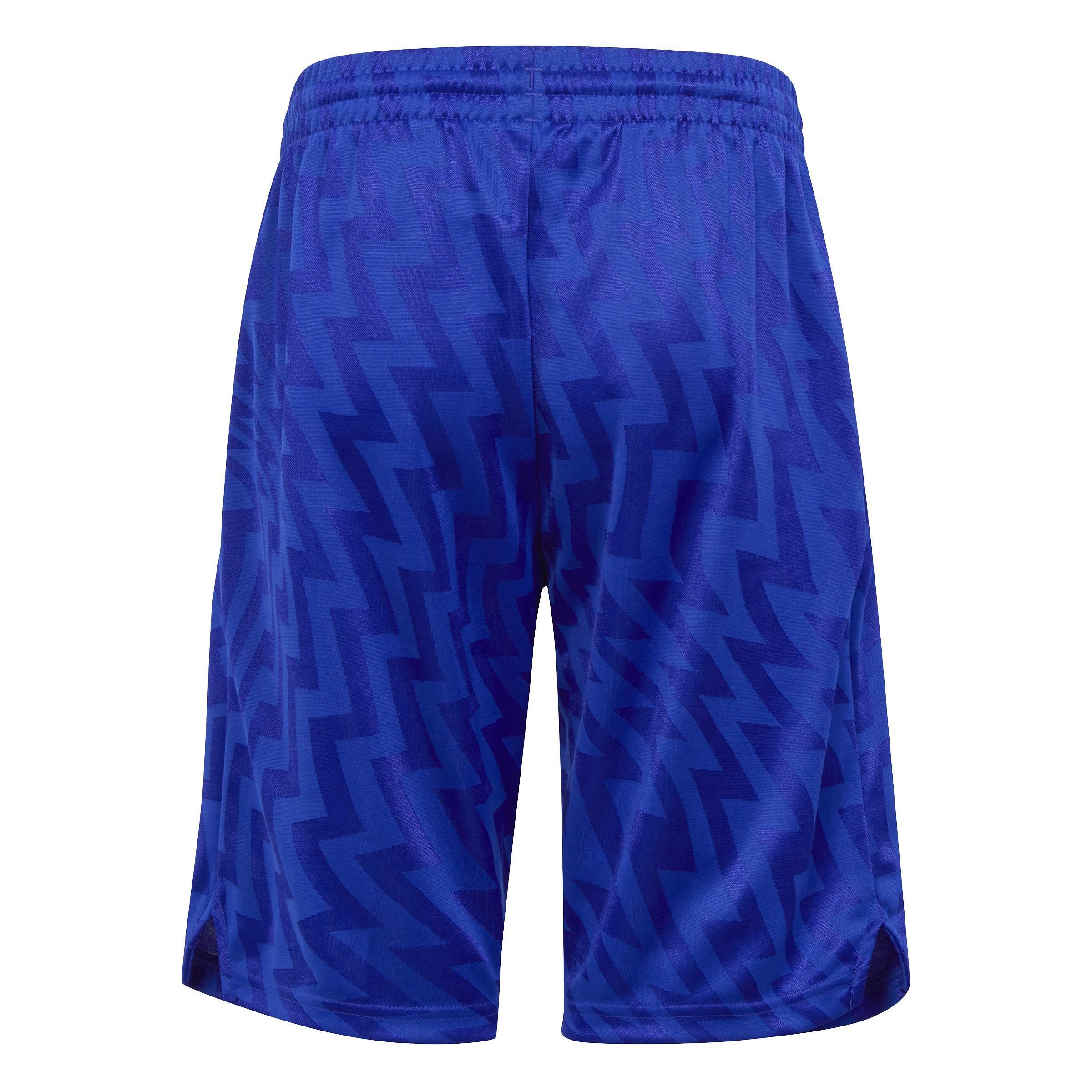 Unisex Kids Football-Inspired Predator Shorts, Blue, , large image number 2