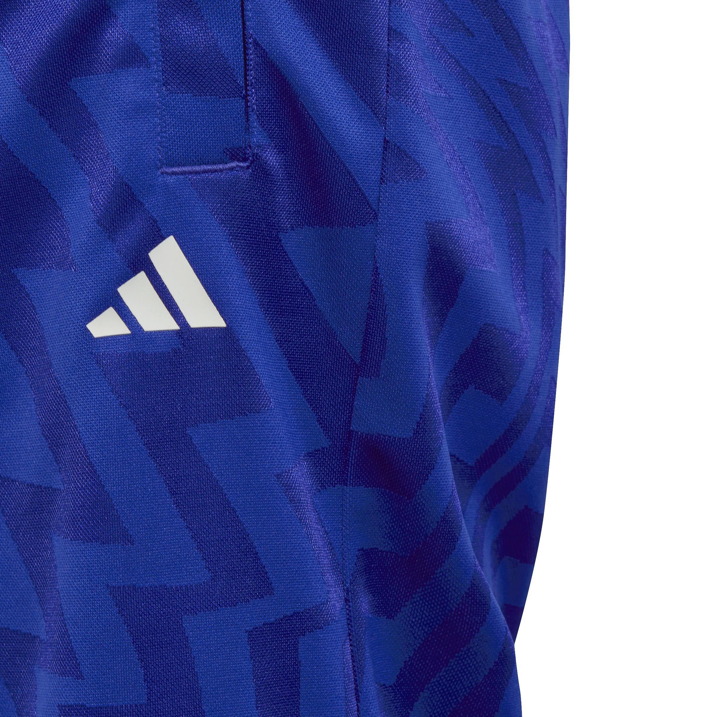 Unisex Kids Football-Inspired Predator Shorts, Blue, , large image number 3