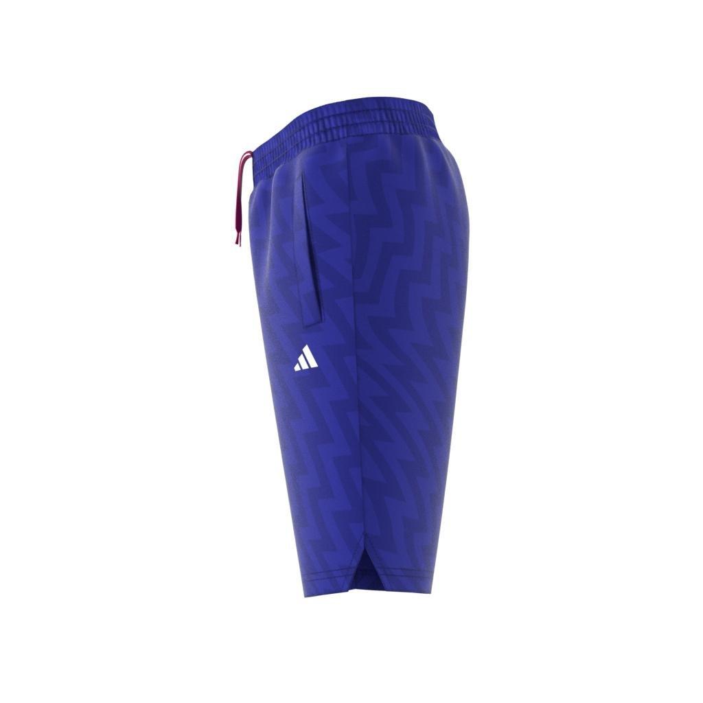 Unisex Kids Football-Inspired Predator Shorts, Blue, , large image number 8