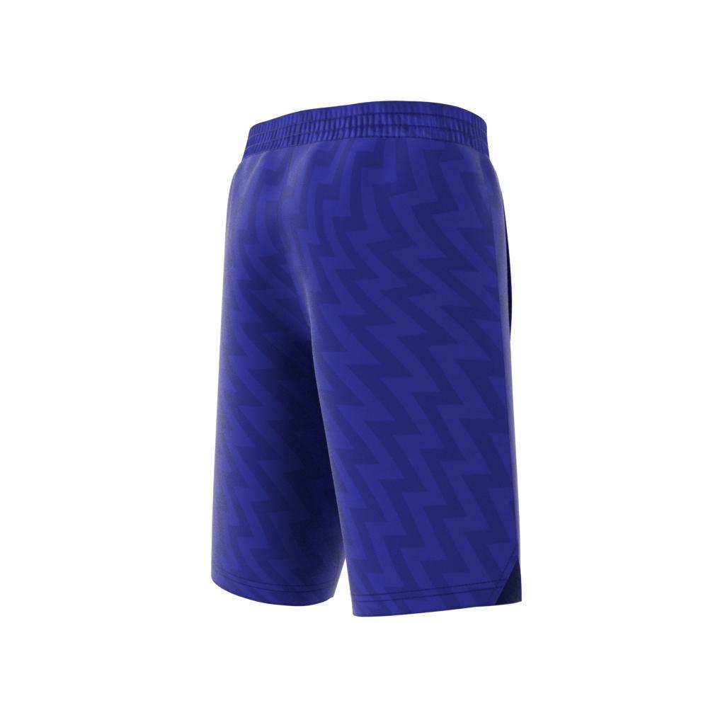 Unisex Kids Football-Inspired Predator Shorts, Blue, , large image number 11
