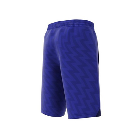 Unisex Kids Football-Inspired Predator Shorts, Blue, A901_ONE, large image number 11