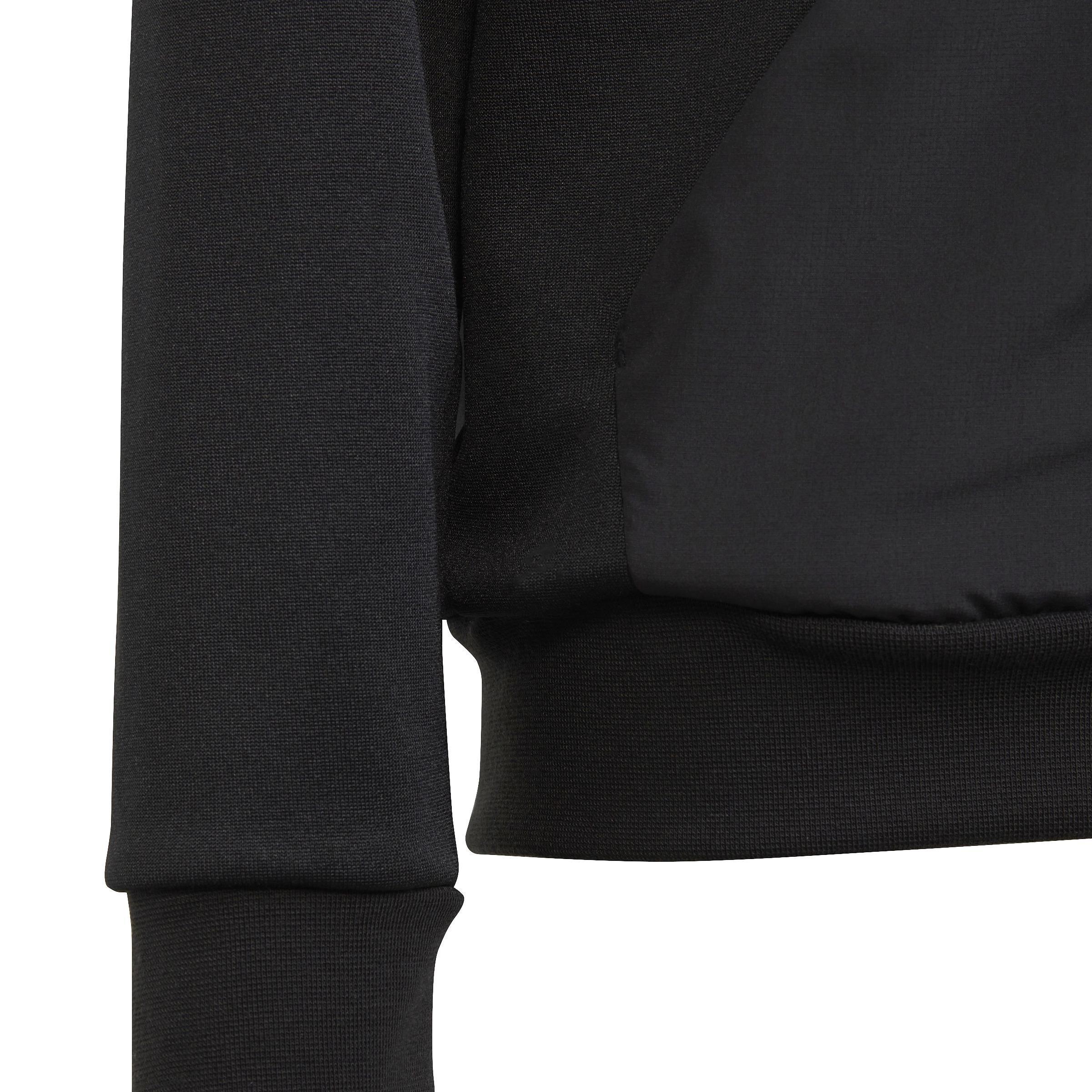 Unisex Kids Football-Inspired Predator Full-Zip Hoodie, Black, , large image number 5