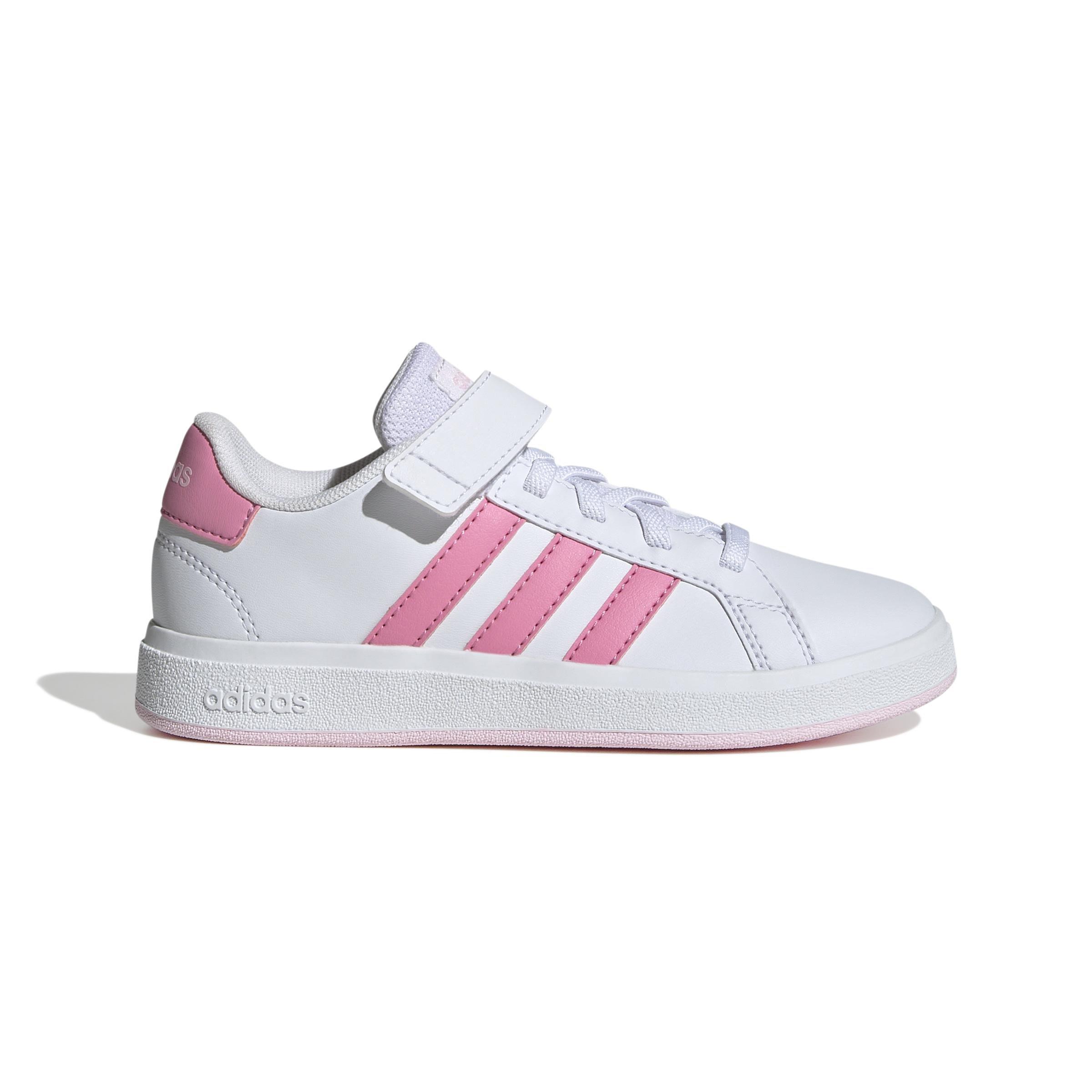 Unisex Kids Grand Court 2.0 Shoes, White, , large image number 0