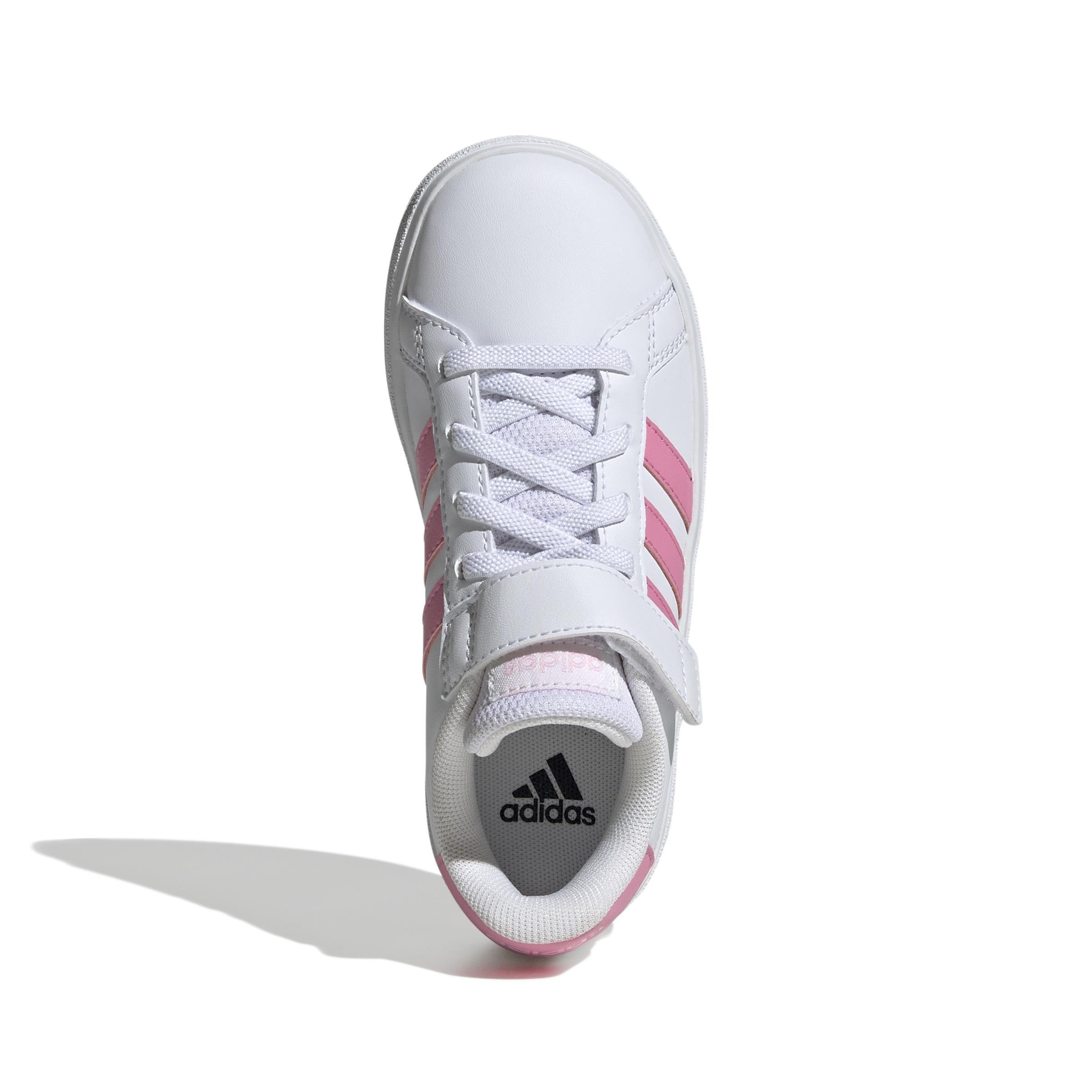Unisex Kids Grand Court 2.0 Shoes, White, , large image number 1