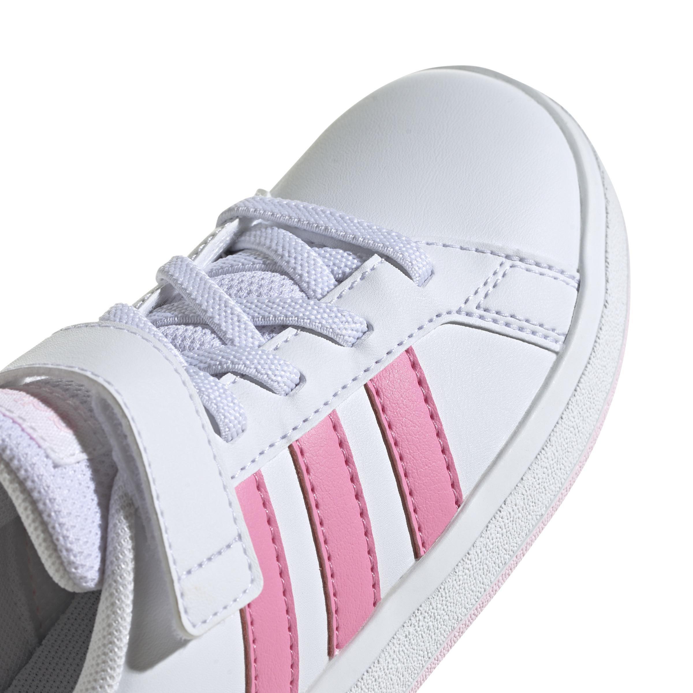 Unisex Kids Grand Court 2.0 Shoes, White, , large image number 4