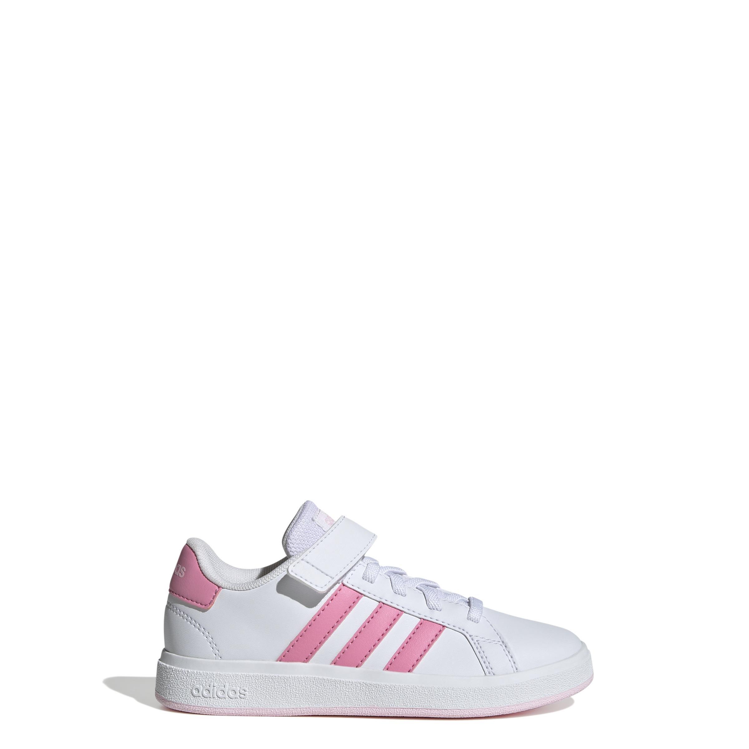 Unisex Kids Grand Court 2.0 Shoes, White, , large image number 7
