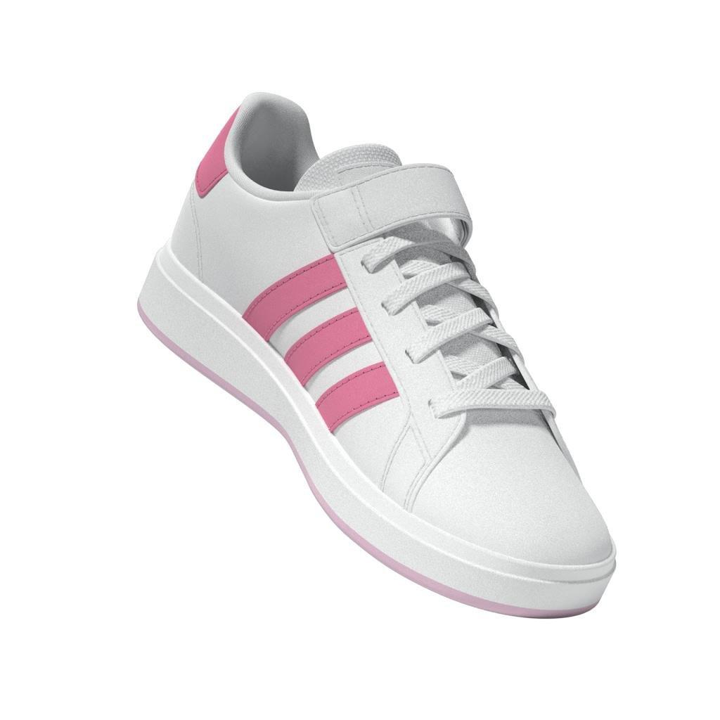 Unisex Kids Grand Court 2.0 Shoes, White, , large image number 9