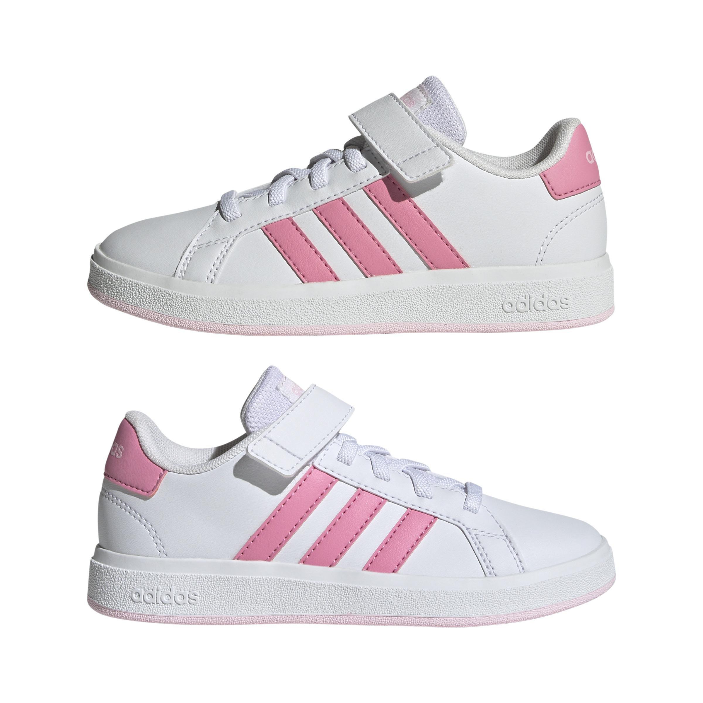 Unisex Kids Grand Court 2.0 Shoes, White, , large image number 12