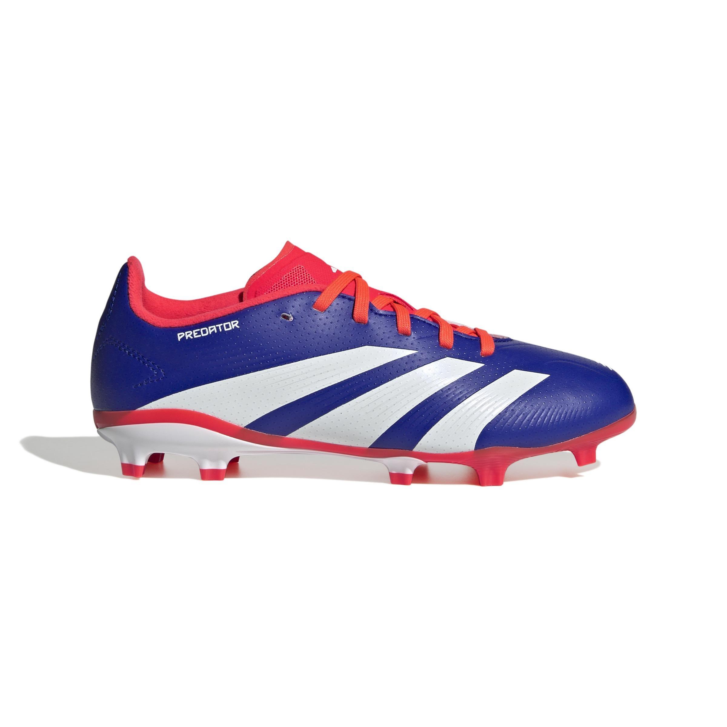 Unisex Kids Predator League Firm Ground Boots, Blue, A901_ONE, large image number 0