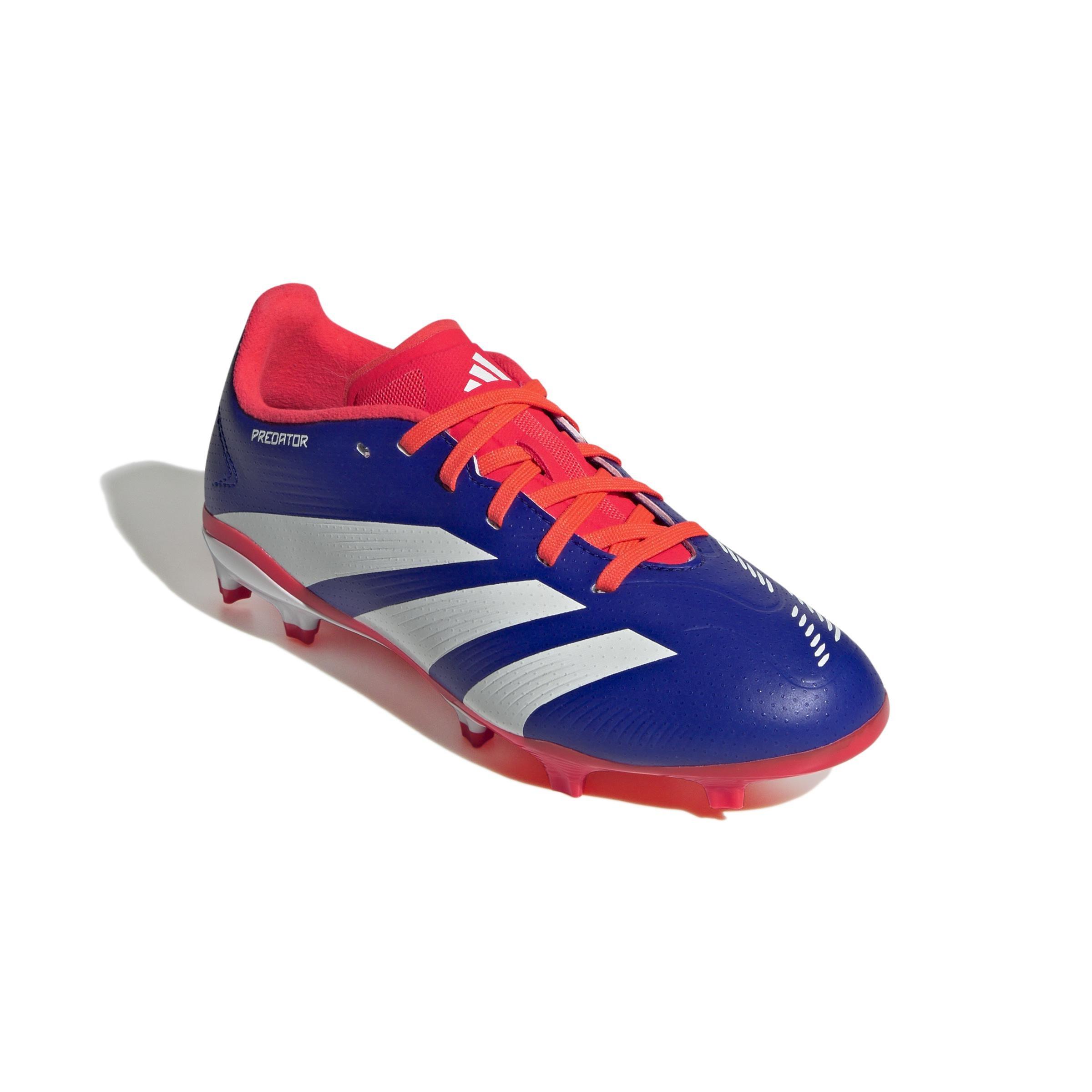 Unisex Kids Predator League Firm Ground Boots, Blue, A901_ONE, large image number 2