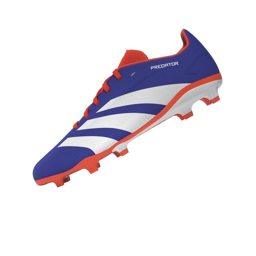 Unisex Kids Predator League Firm Ground Boots, Blue, A901_ONE, large image number 6