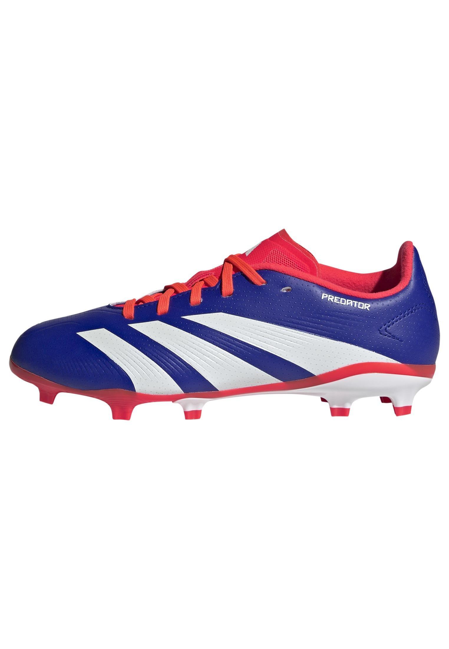 Unisex Kids Predator League Firm Ground Boots, Blue, A901_ONE, large image number 10