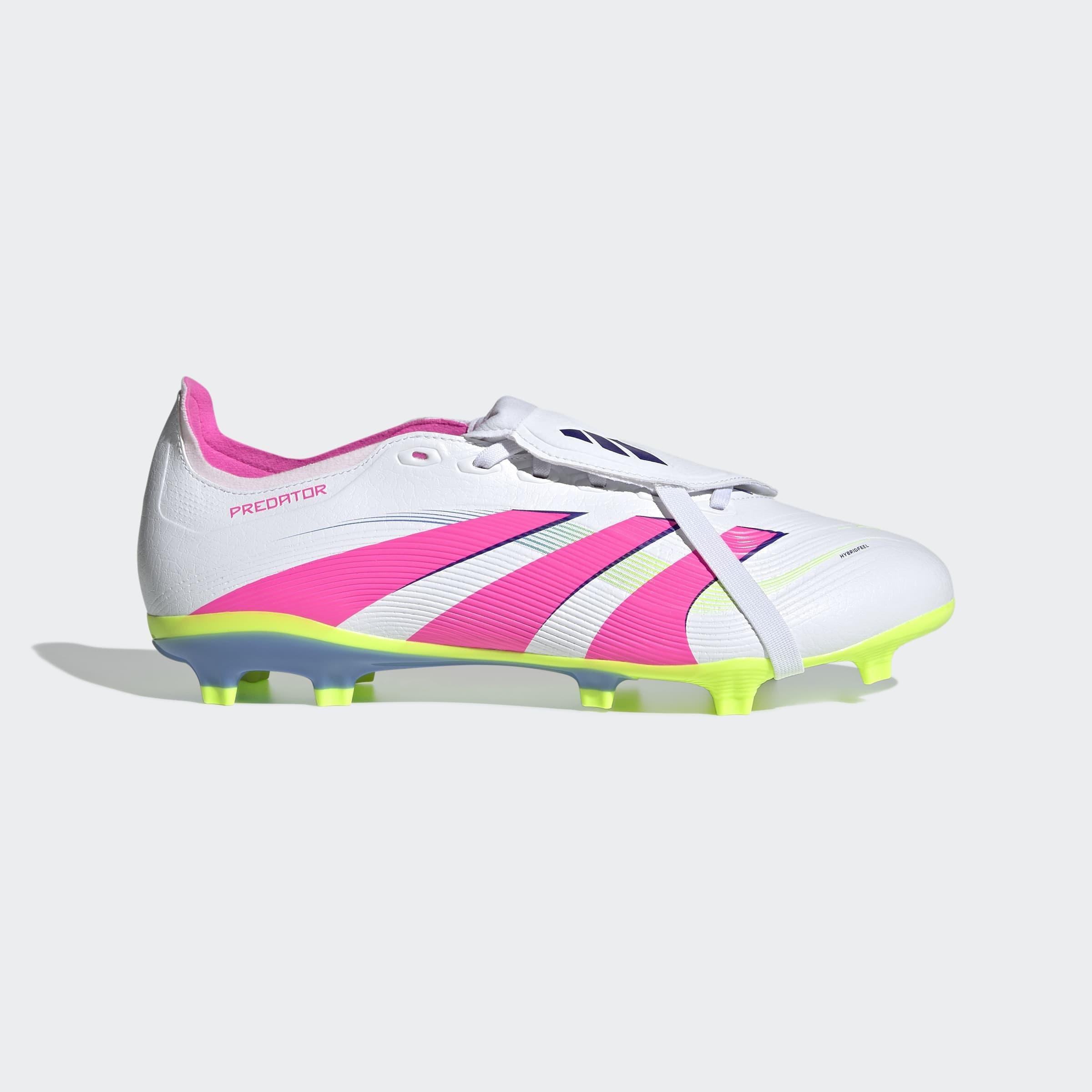 Unisex Predator League Fold-Over Tongue Firm/Multi-Ground Boots, White, A901_ONE, large image number 1
