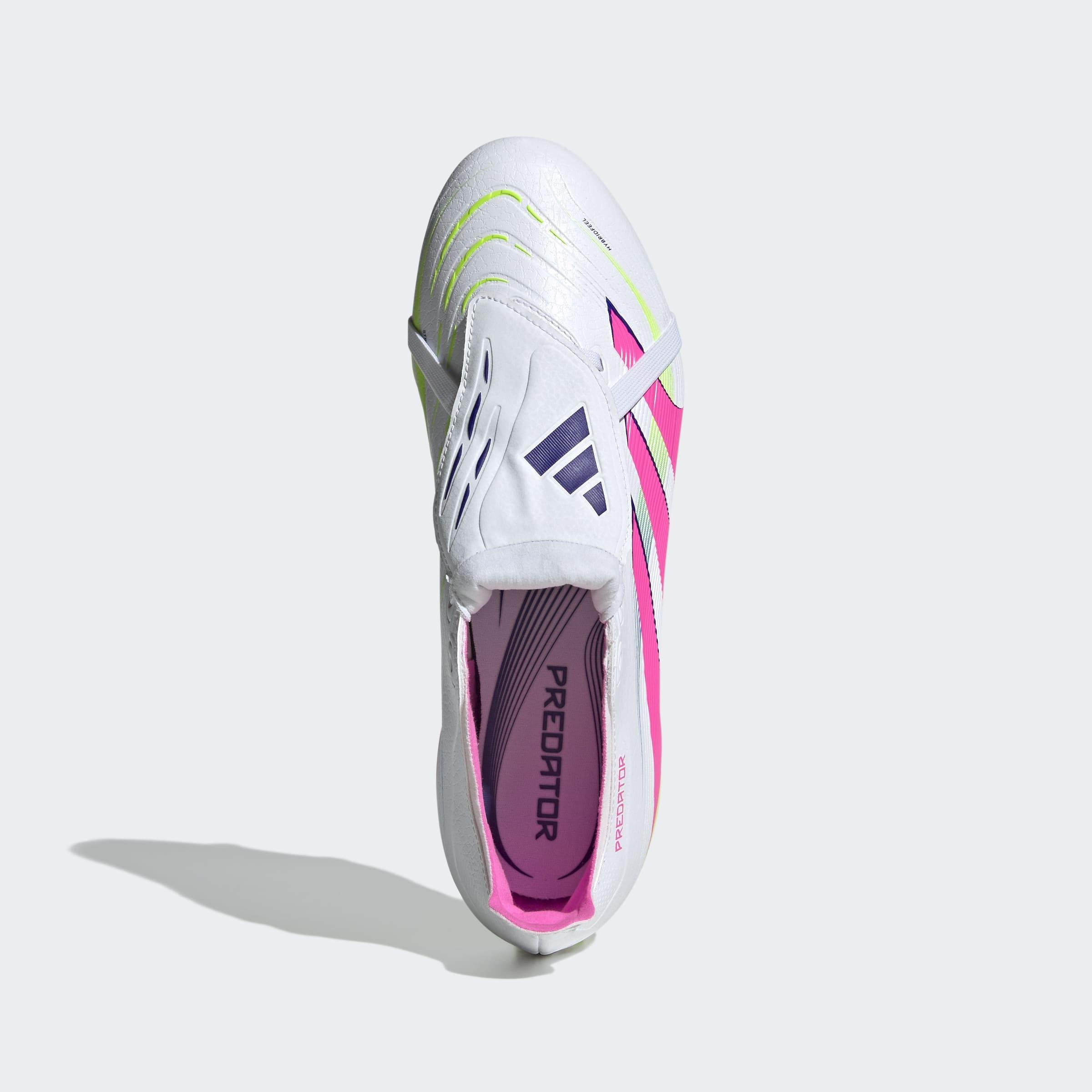 Unisex Predator League Fold-Over Tongue Firm/Multi-Ground Boots, White, A901_ONE, large image number 3