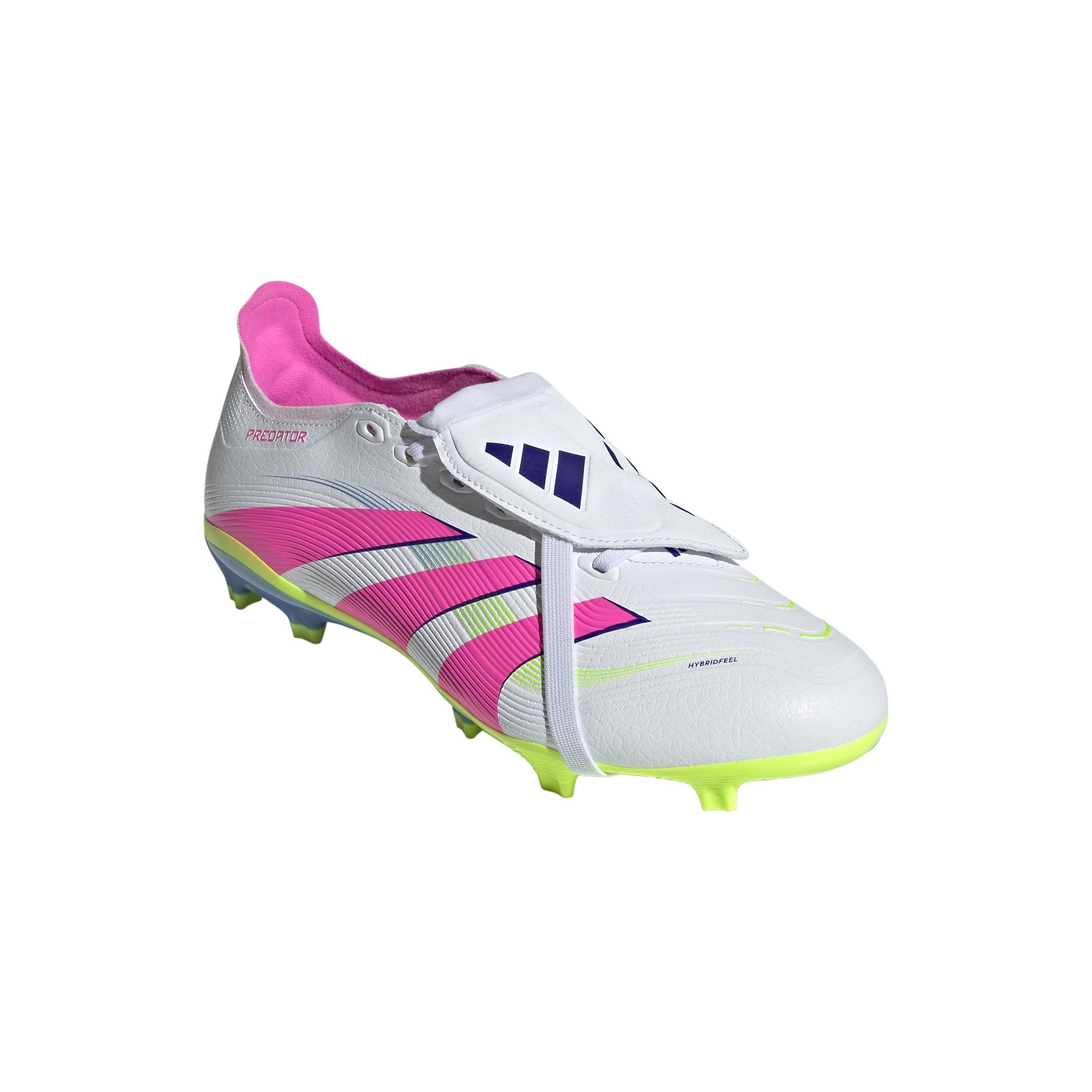 Unisex Predator League Fold-Over Tongue Firm/Multi-Ground Boots, White, A901_ONE, large image number 4