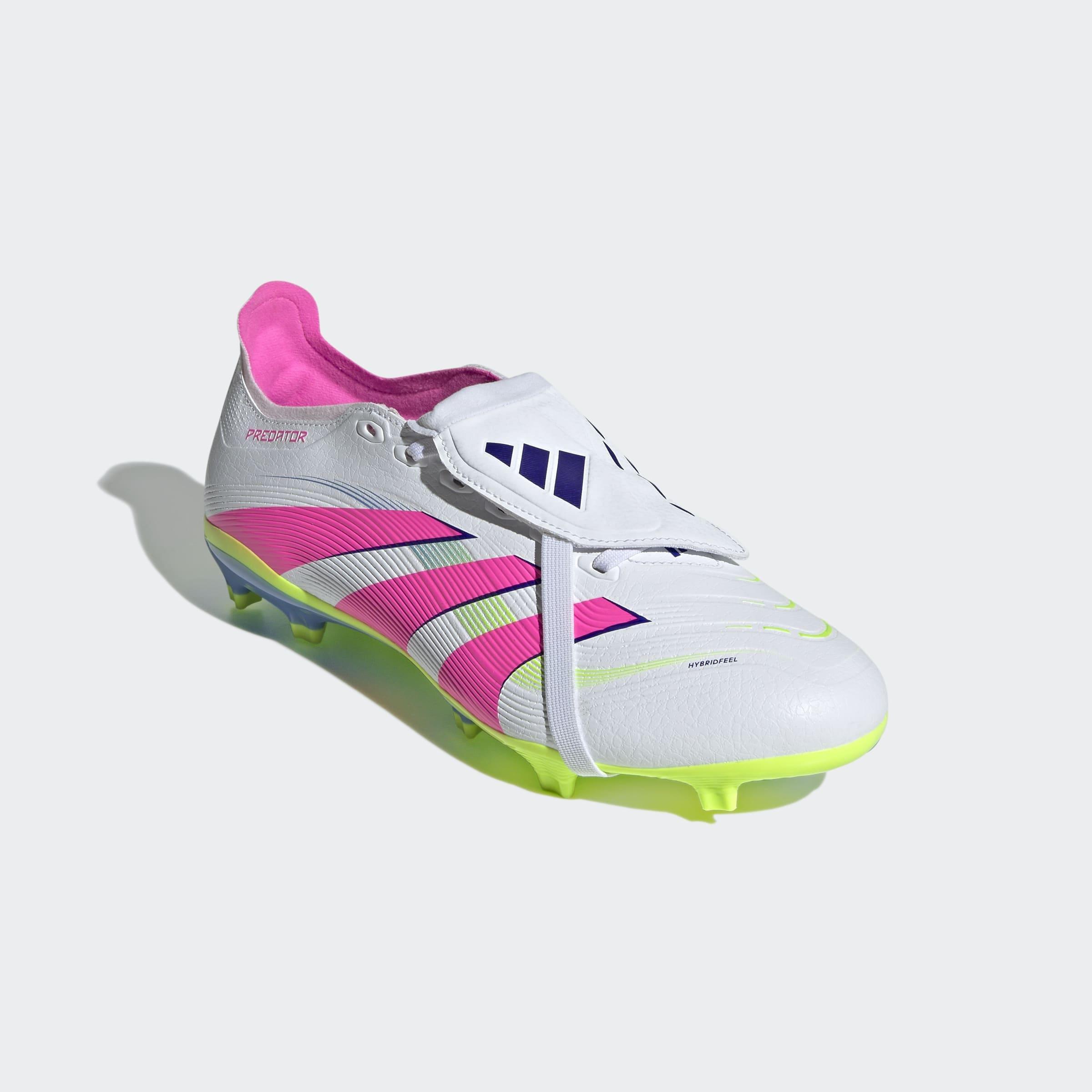 Unisex Predator League Fold-Over Tongue Firm/Multi-Ground Boots, White, A901_ONE, large image number 5