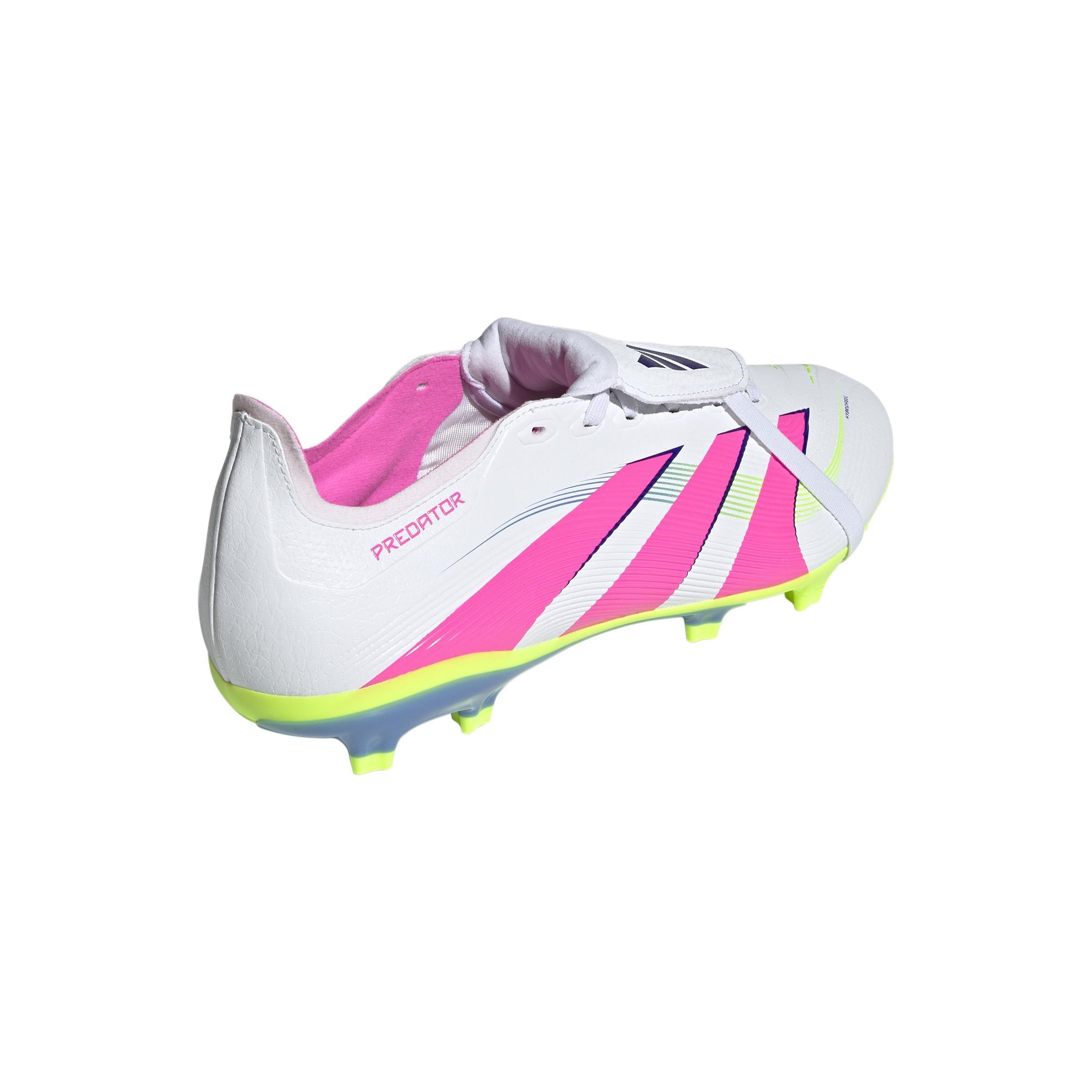 Unisex Predator League Fold-Over Tongue Firm/Multi-Ground Boots, White, A901_ONE, large image number 6