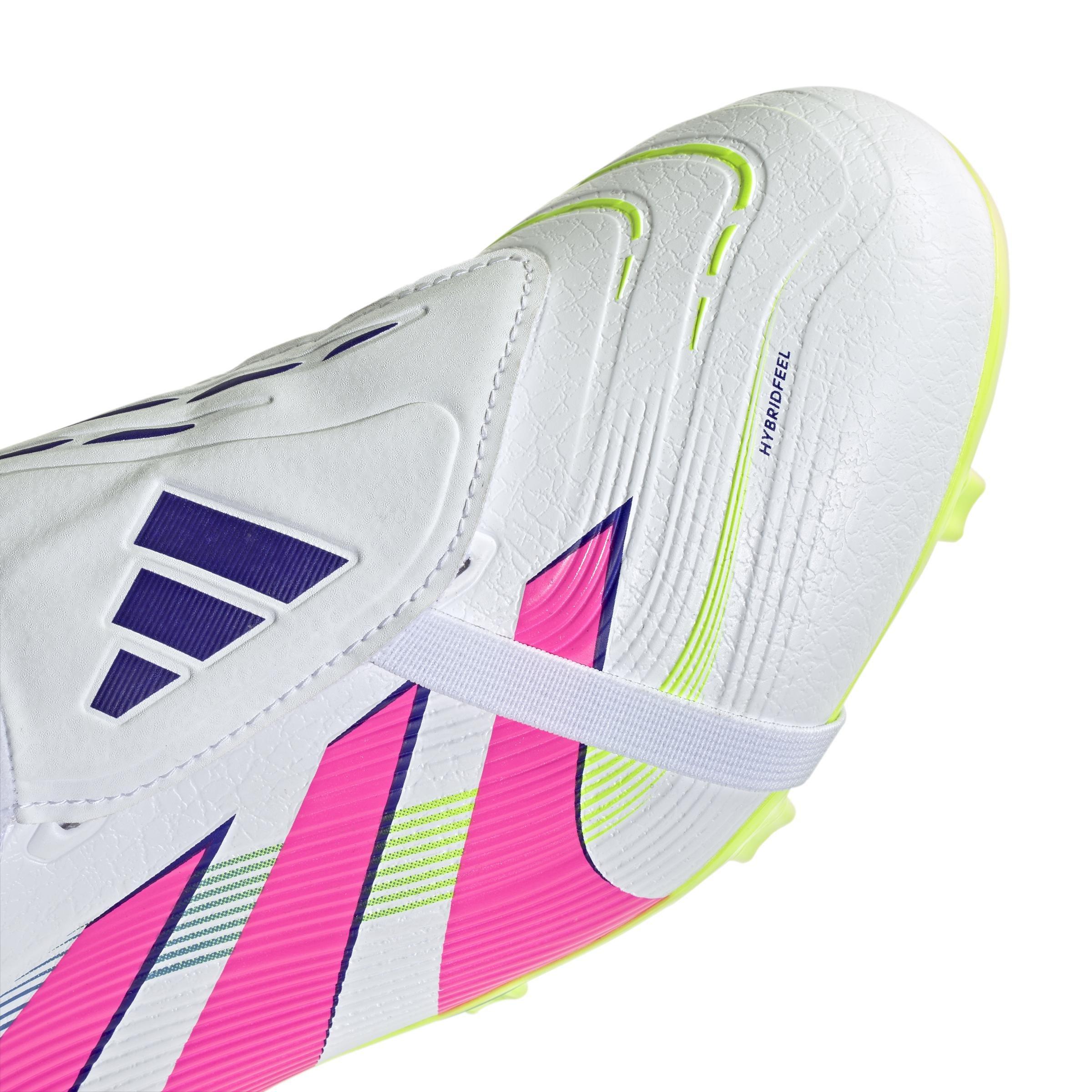 Unisex Predator League Fold-Over Tongue Firm/Multi-Ground Boots, White, A901_ONE, large image number 9