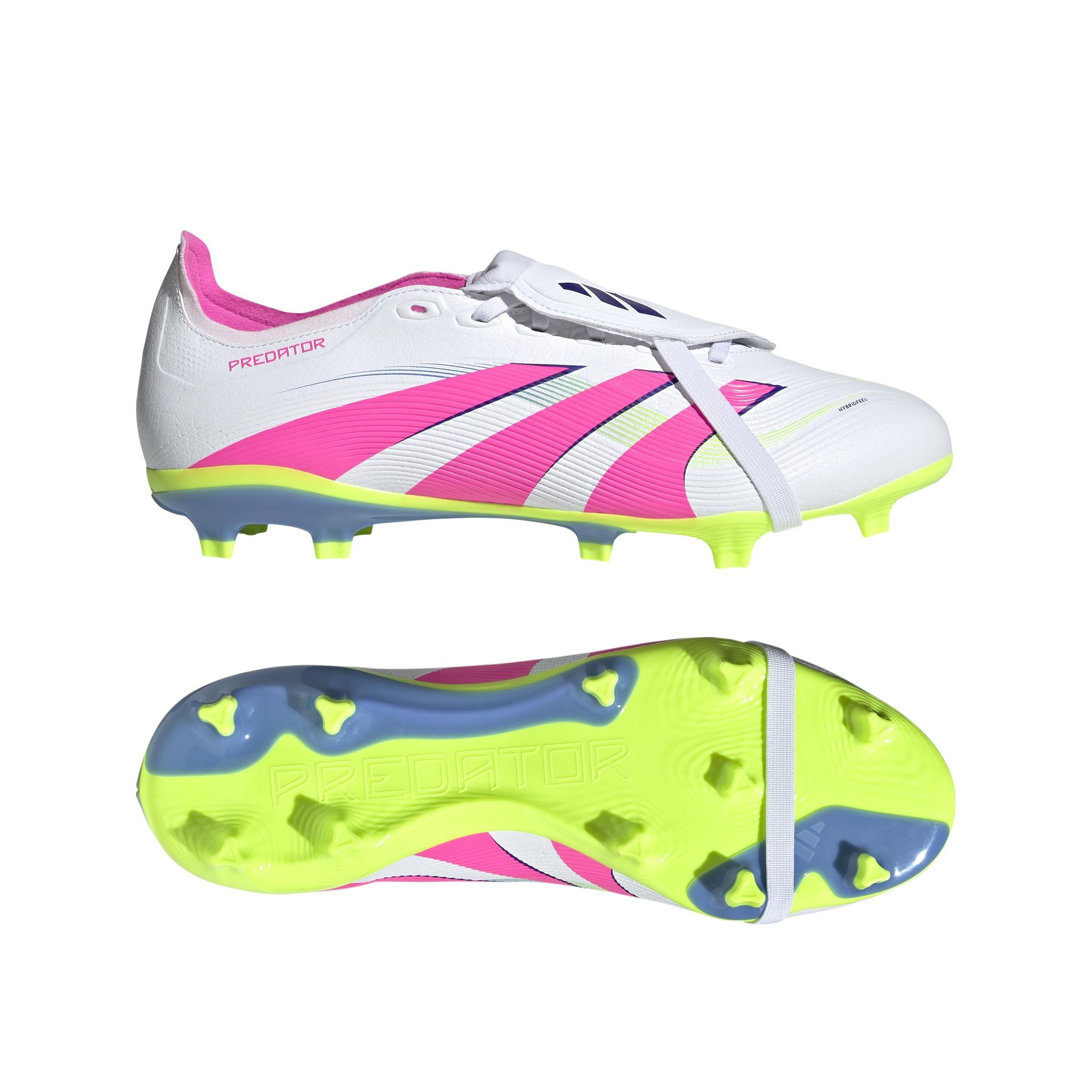 Unisex Predator League Fold-Over Tongue Firm/Multi-Ground Boots, White, A901_ONE, large image number 14