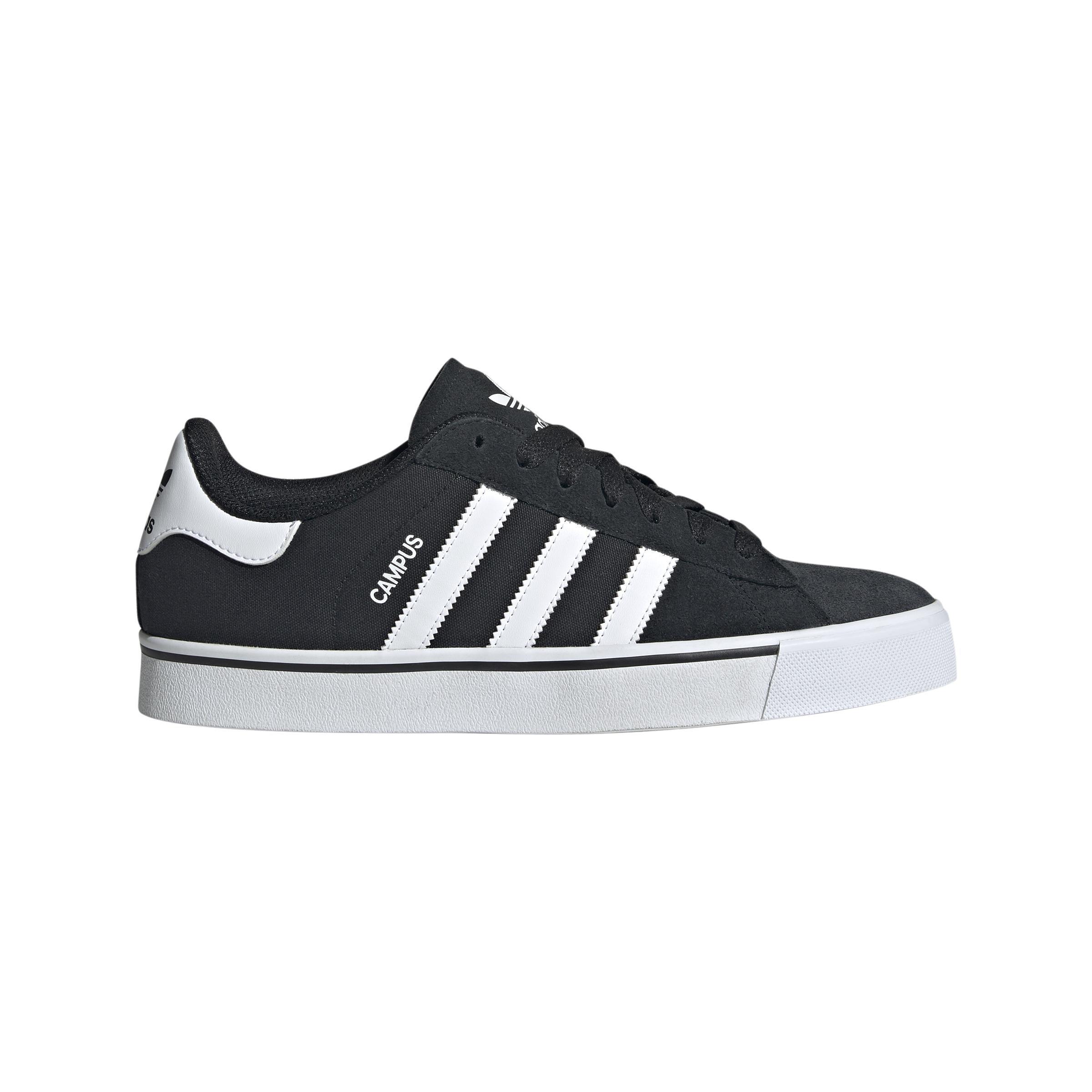 Unisex Campus Vulc Shoes, Black, A901_ONE, large image number 0