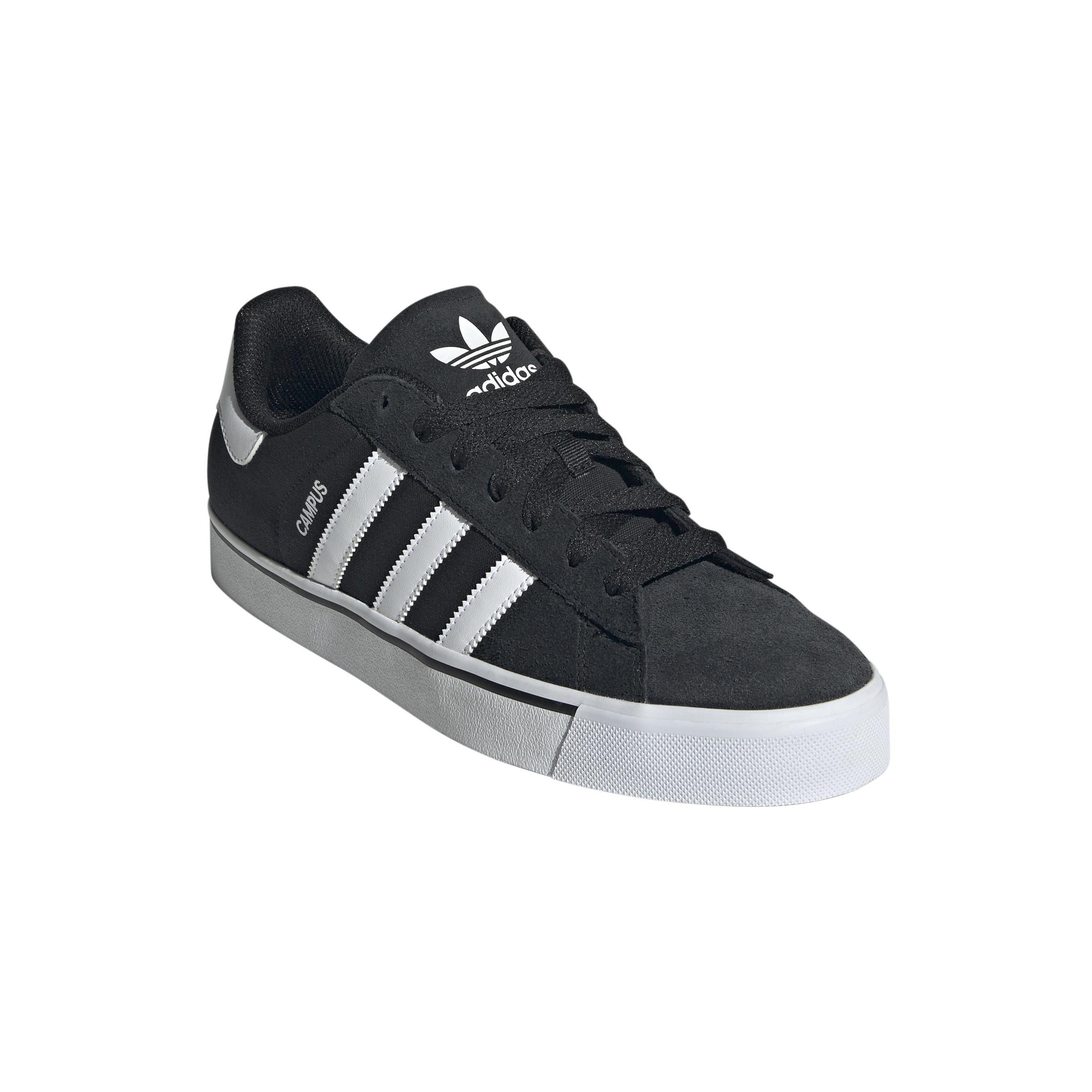 Unisex Campus Vulc Shoes, Black, A901_ONE, large image number 2