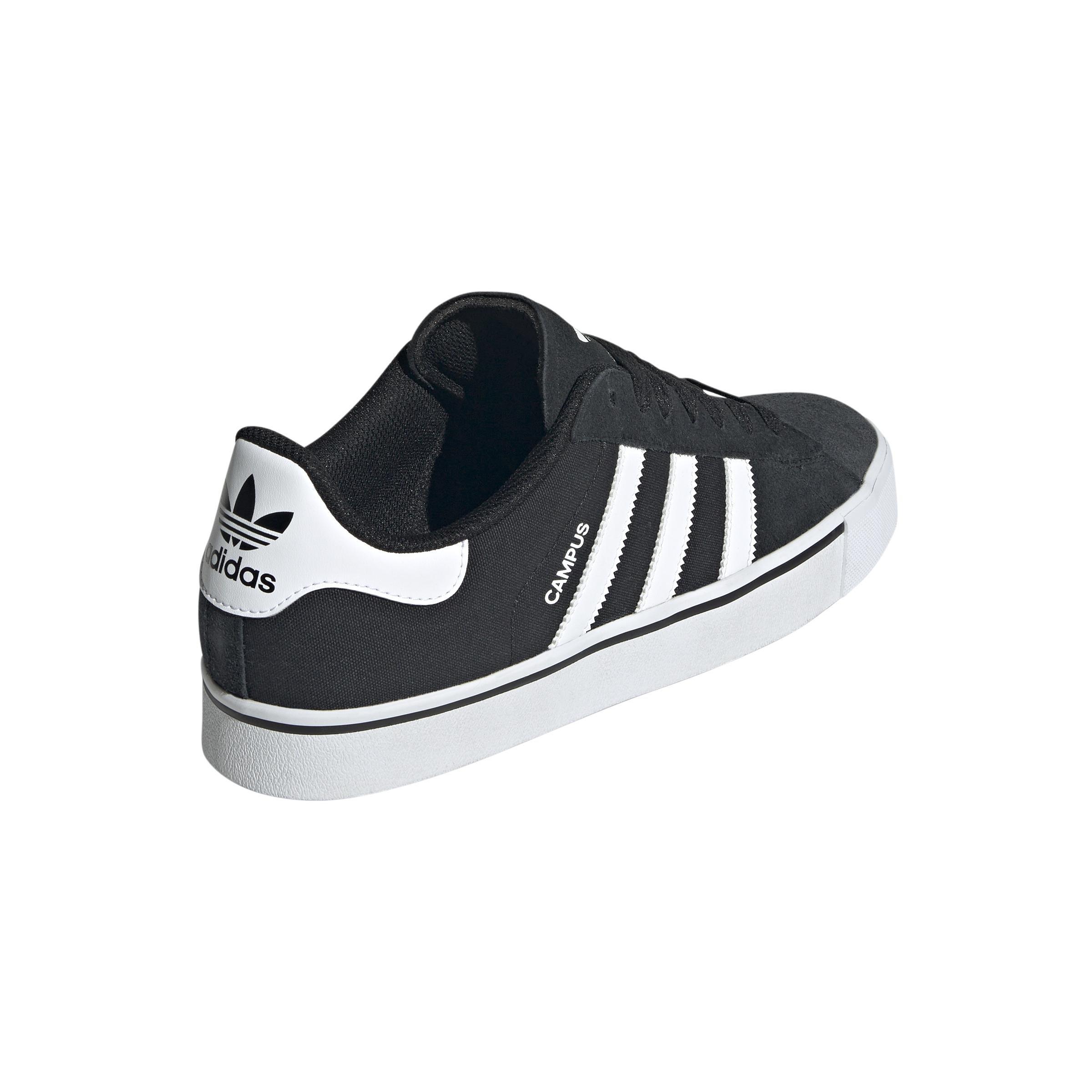 Unisex Campus Vulc Shoes, Black, A901_ONE, large image number 3