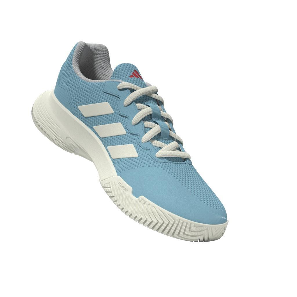 Gamecourt 2.0 Tennis Shoes, Turquoise, A901_ONE, large image number 4