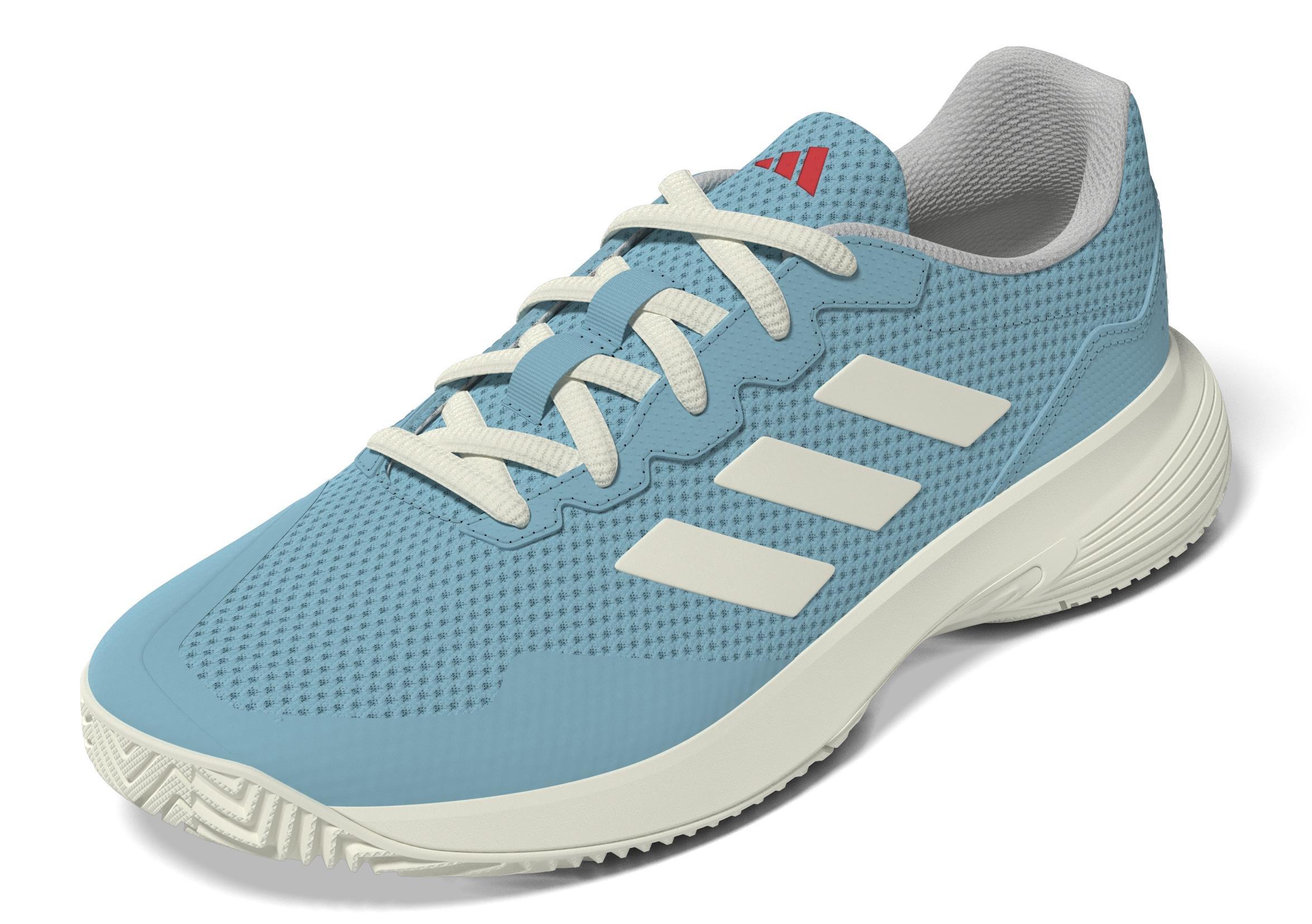 Gamecourt 2.0 Tennis Shoes, Turquoise, A901_ONE, large image number 5