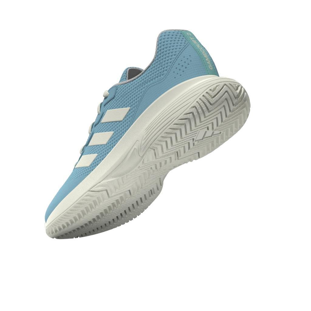 Gamecourt 2.0 Tennis Shoes, Turquoise, A901_ONE, large image number 10