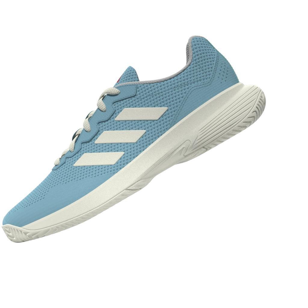 Gamecourt 2.0 Tennis Shoes, Turquoise, A901_ONE, large image number 12