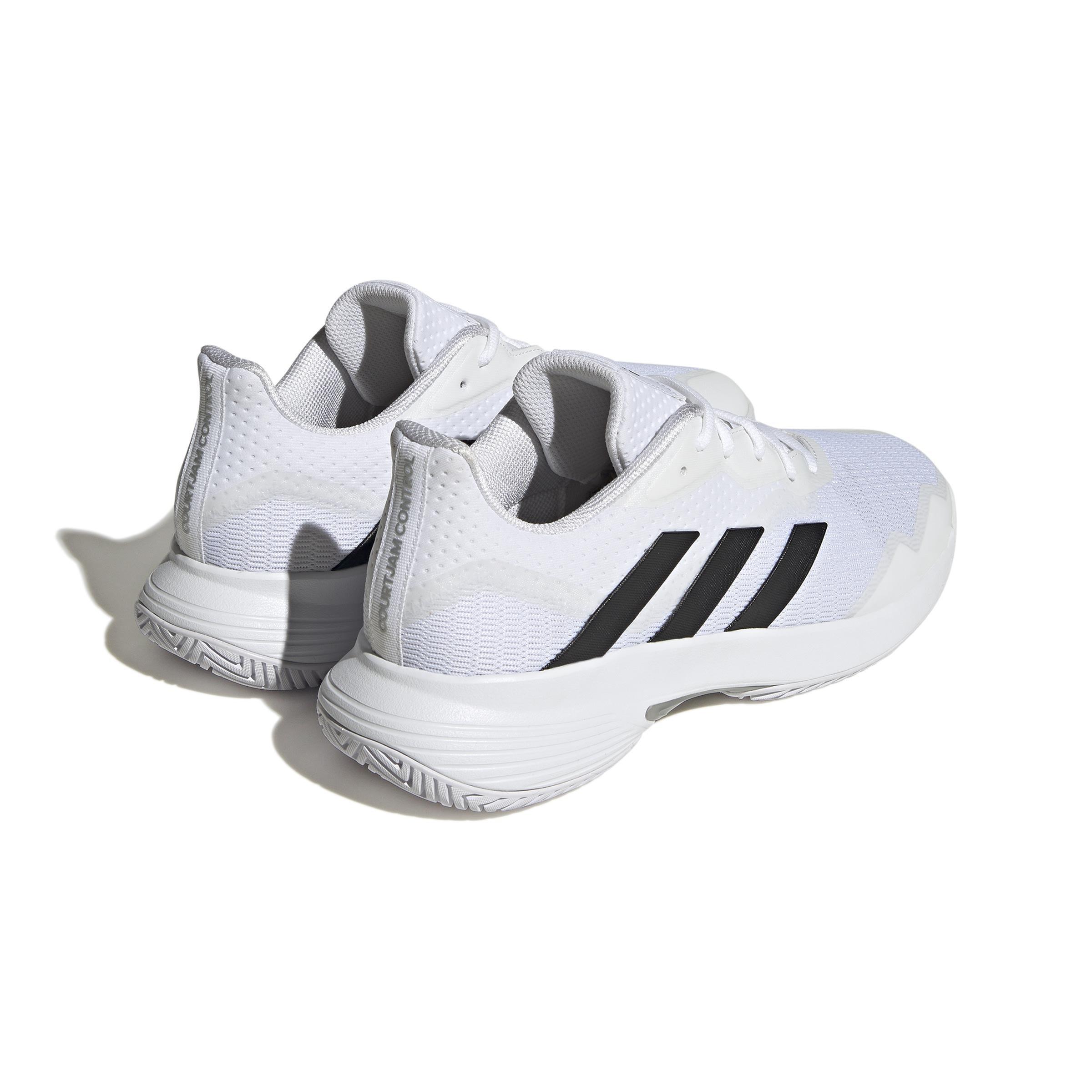 CourtJam Control Tennis Shoes, White, A901_ONE, large image number 4