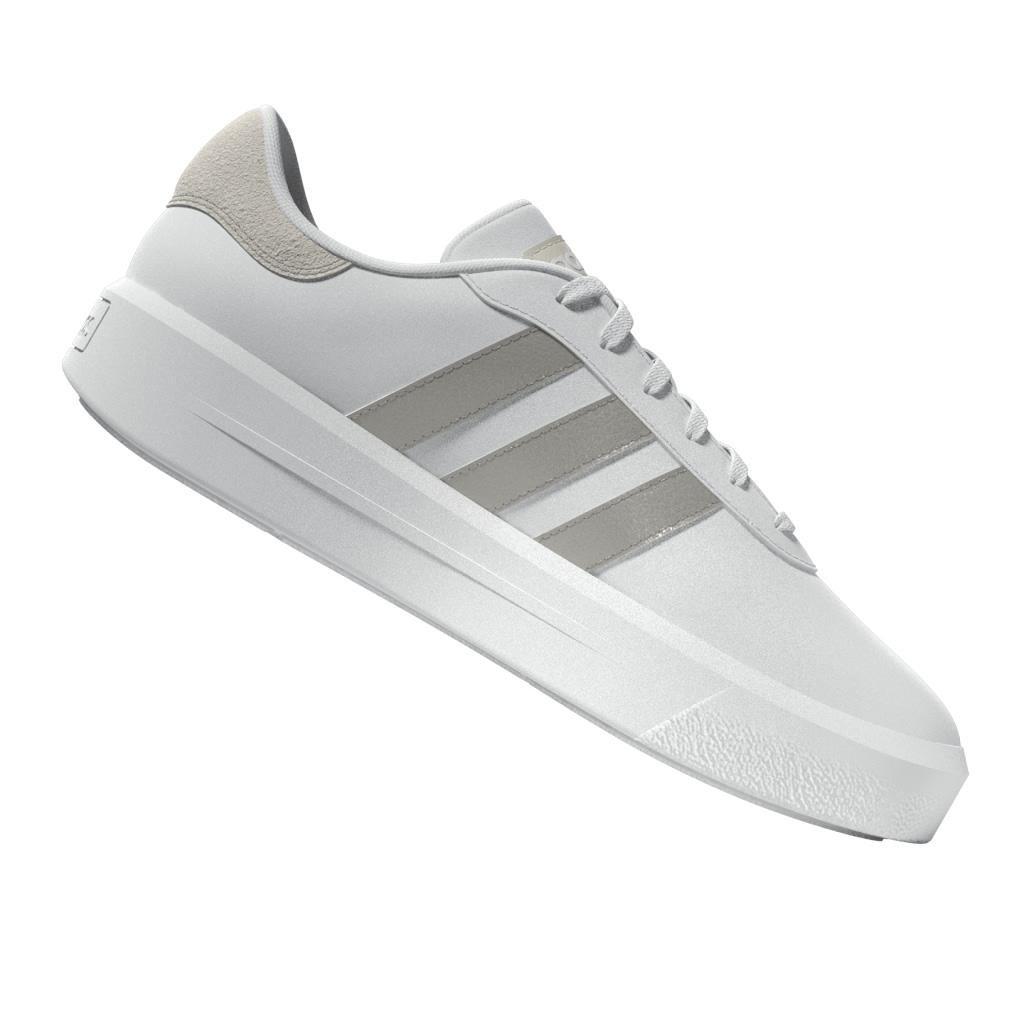 Court Platform Shoes, White, A901_ONE, large image number 8