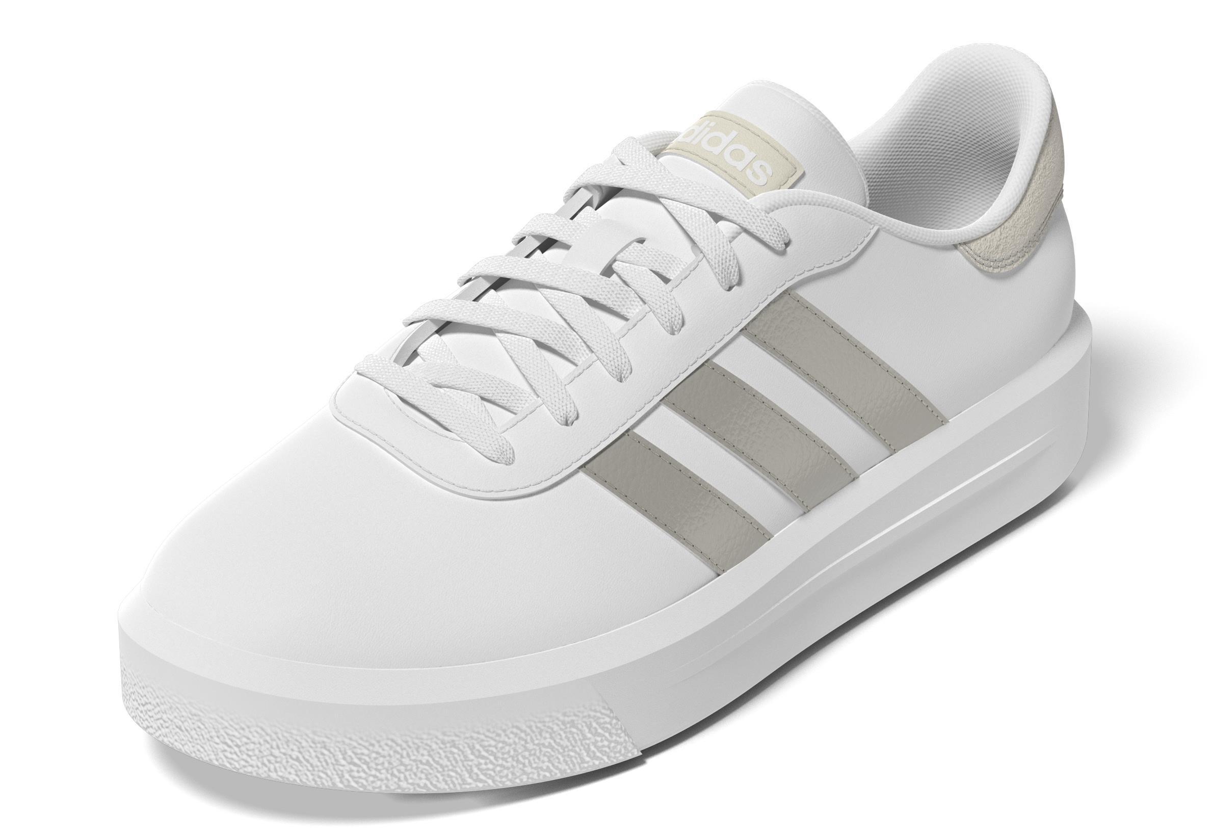 Court Platform Shoes, White, A901_ONE, large image number 10