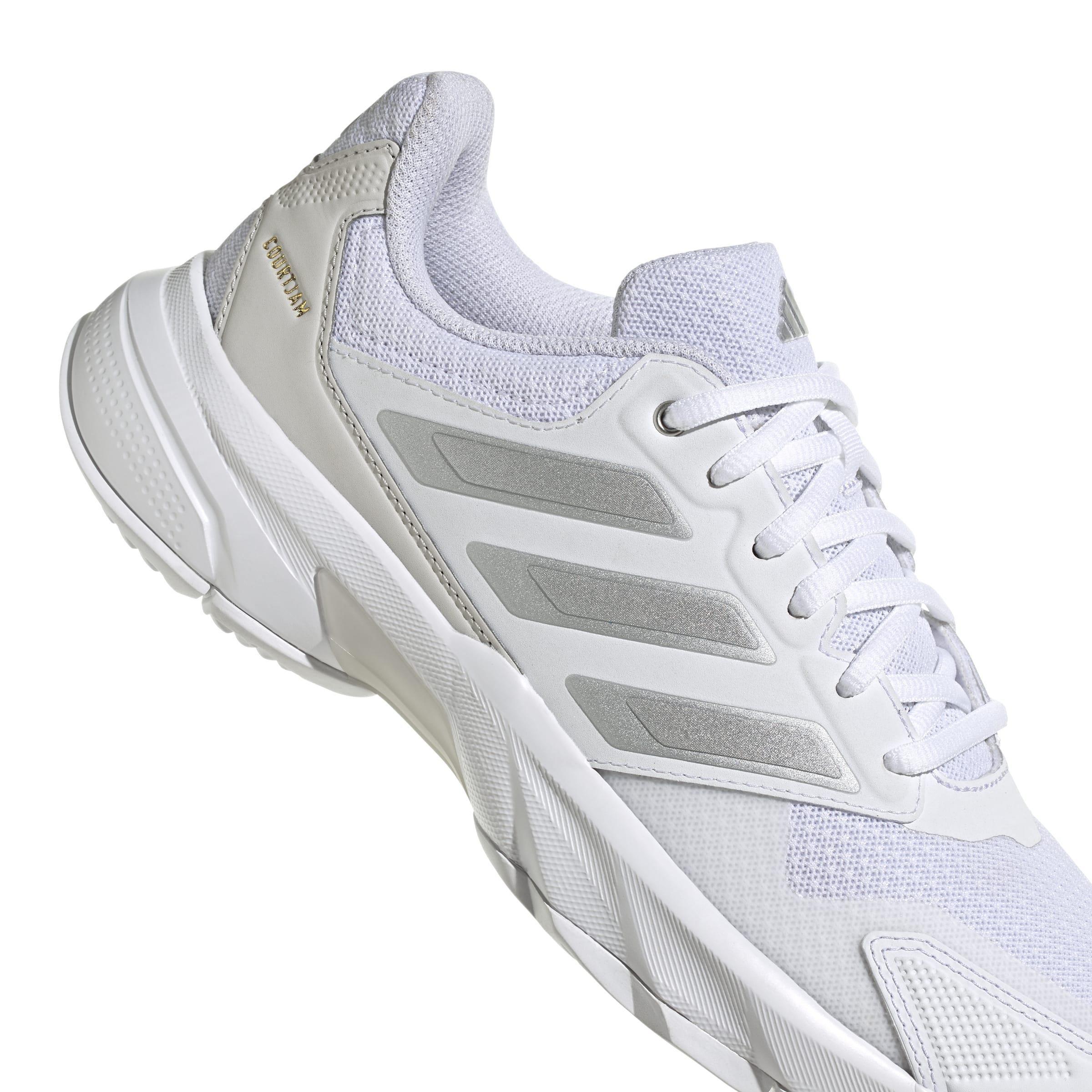Courtjam Control 3 Tennis Shoes, White, A901_ONE, large image number 4