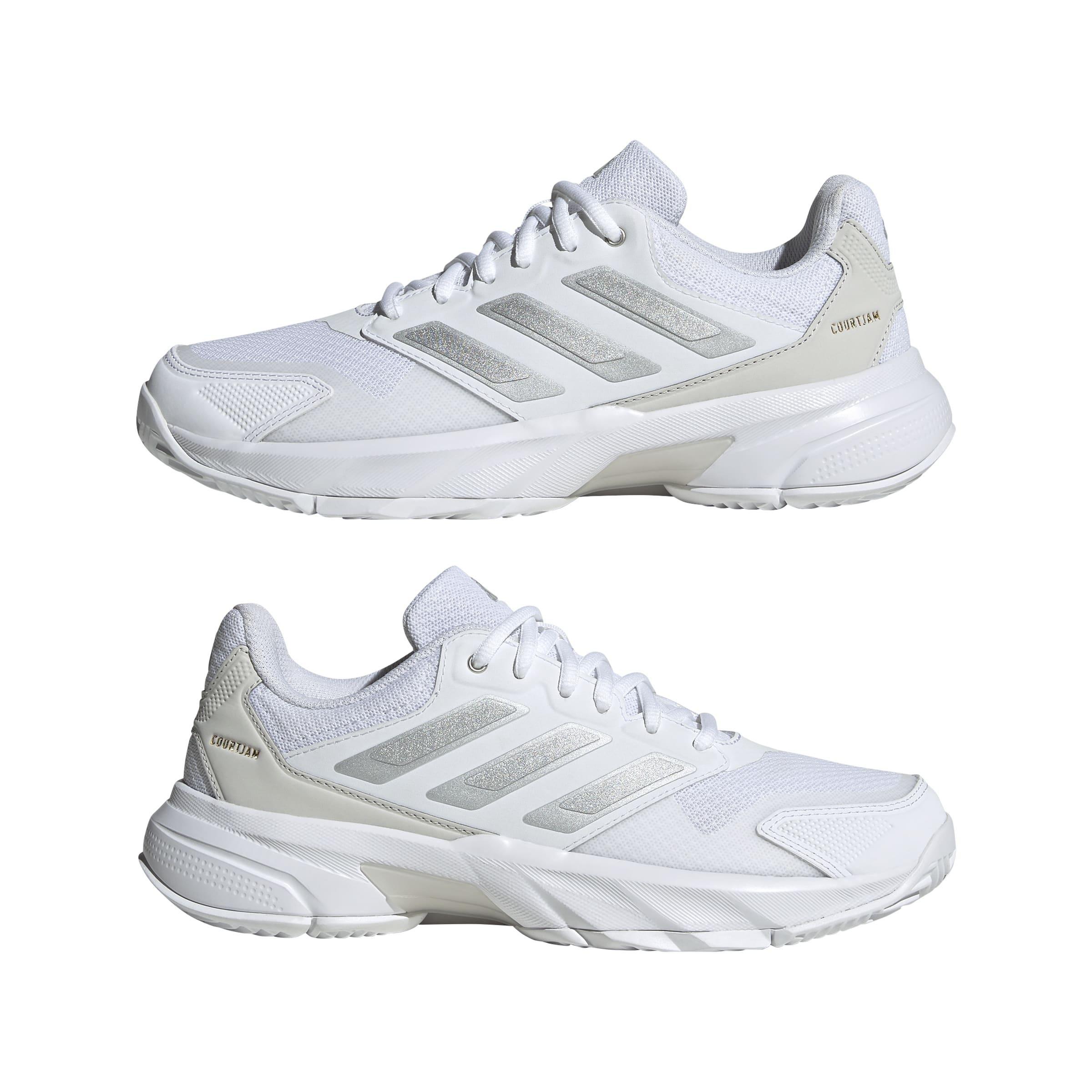Courtjam Control 3 Tennis Shoes, White, A901_ONE, large image number 8